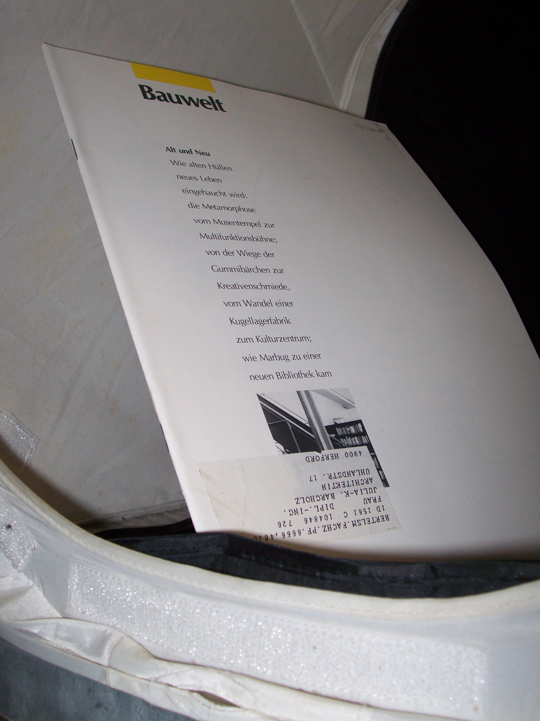 Artikelbild 1 des Artikels “9/1991 Alt und Neu “