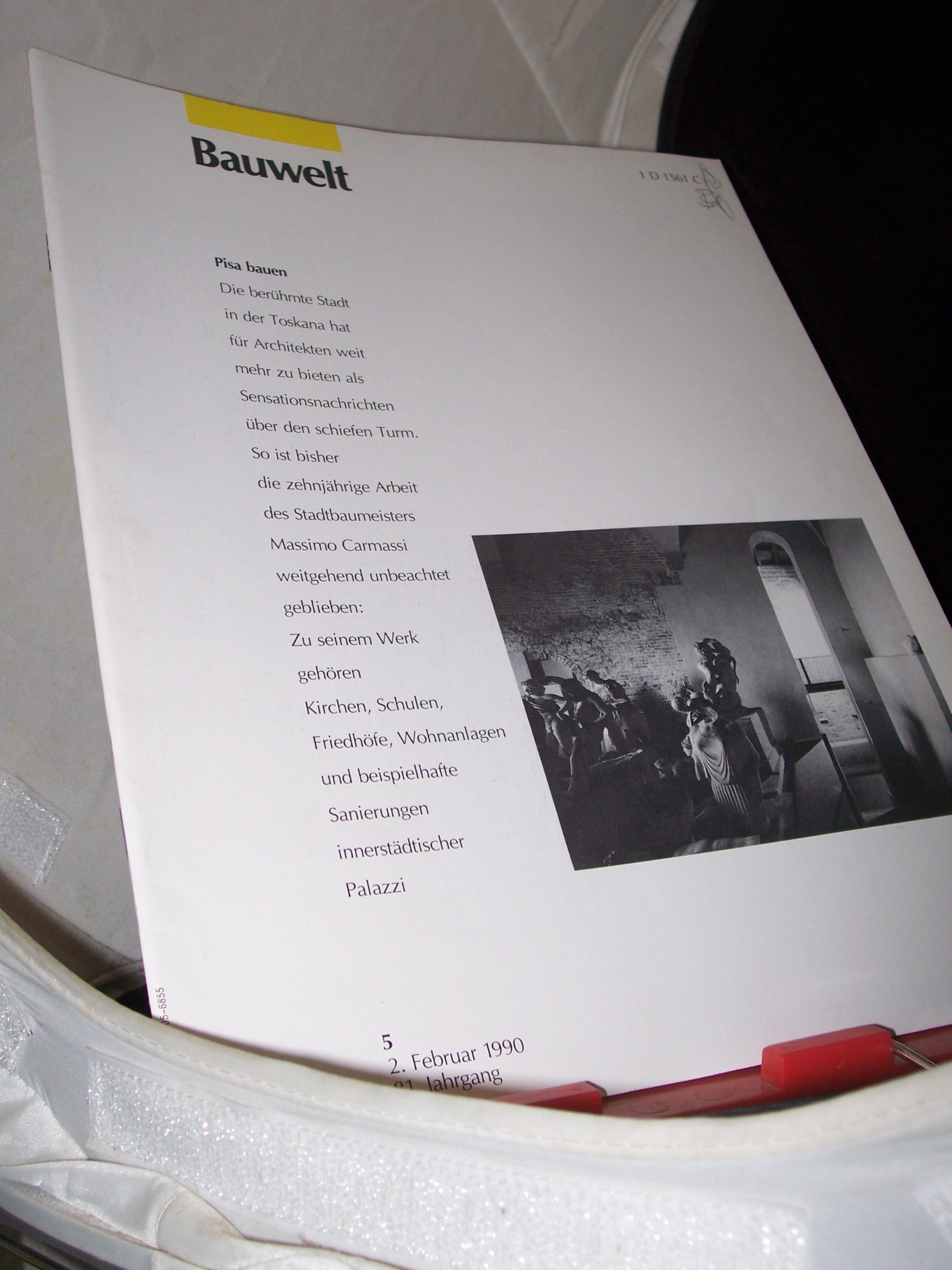 Artikelbild 1 des Artikels “5/1990 Pisa bauen “