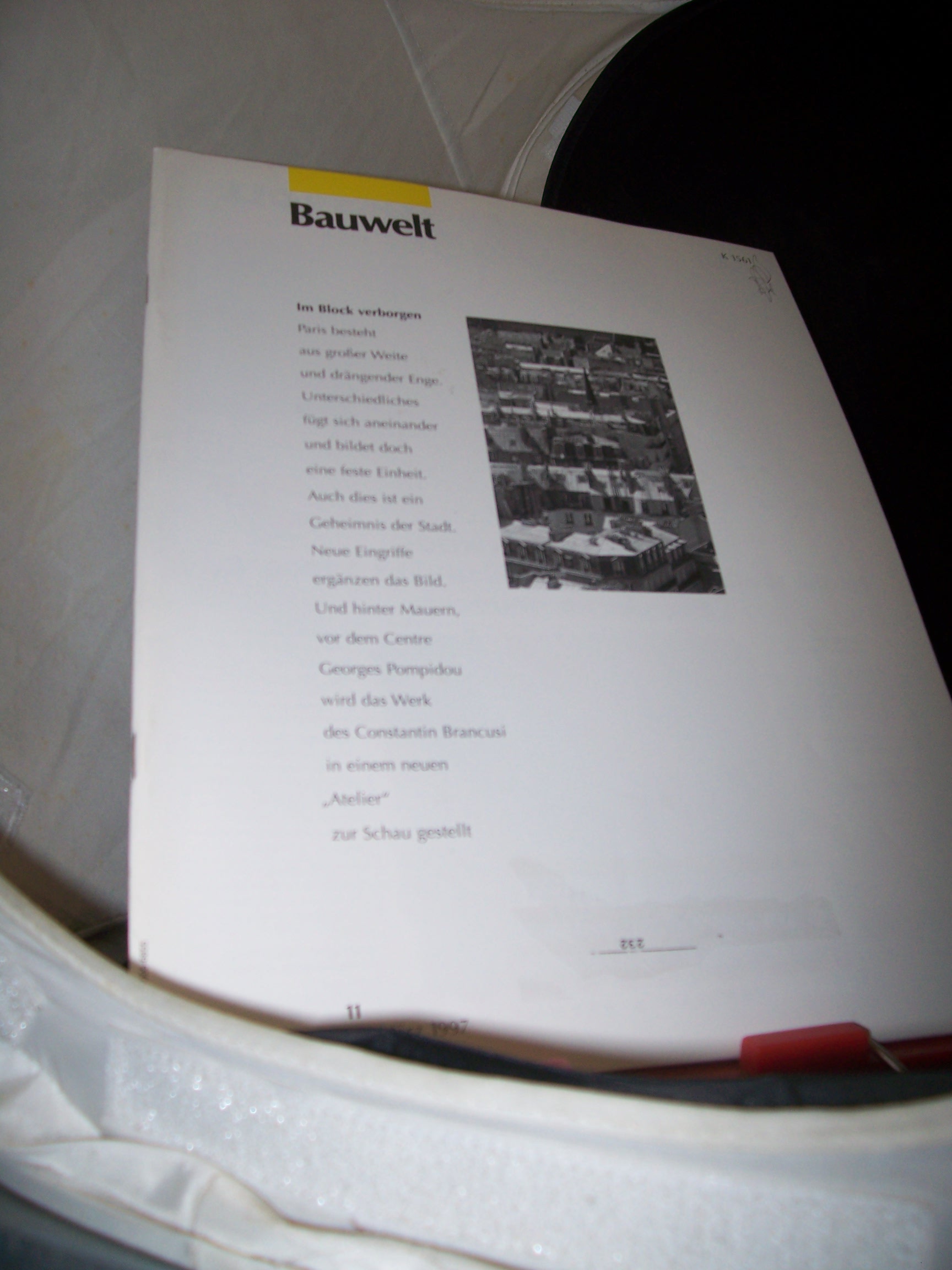 Artikelbild 1 des Artikels “11/1997 im Block verborgen “