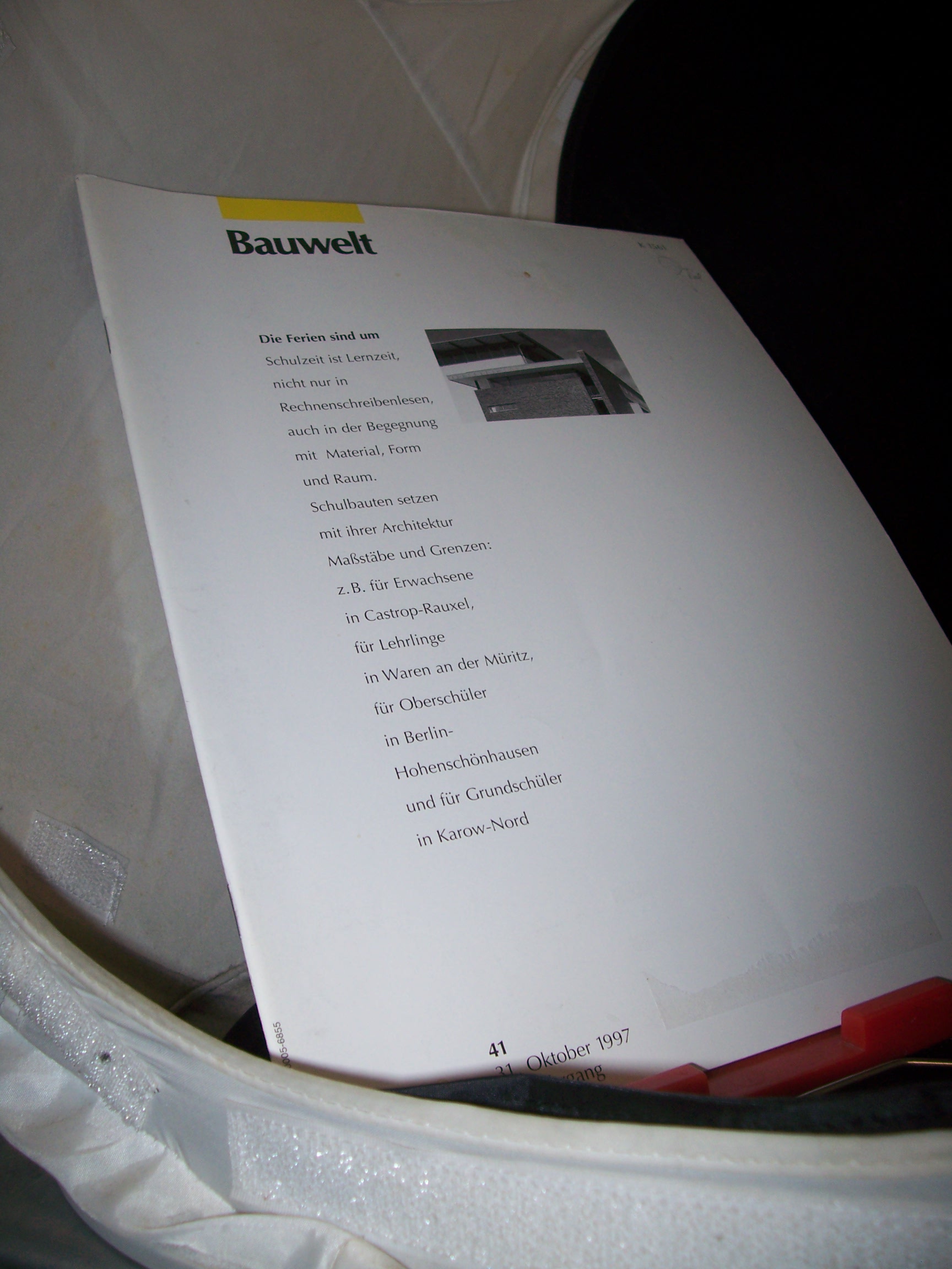 Artikelbild 1 des Artikels “41/1997 die Ferien sind um “