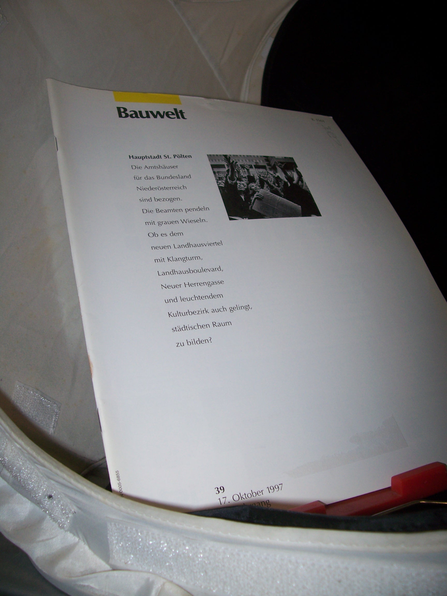 Artikelbild 1 des Artikels “39/1997 Hauptstadt St. Pölten “