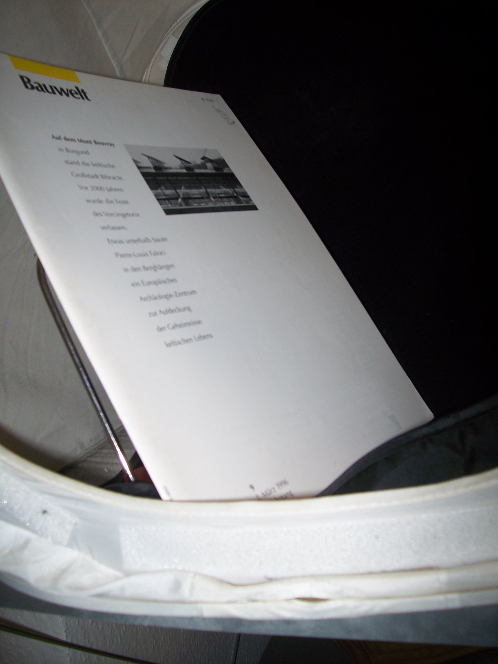 Artikelbild 1 des Artikels “9/1996 auf dem Mont Beuvray “