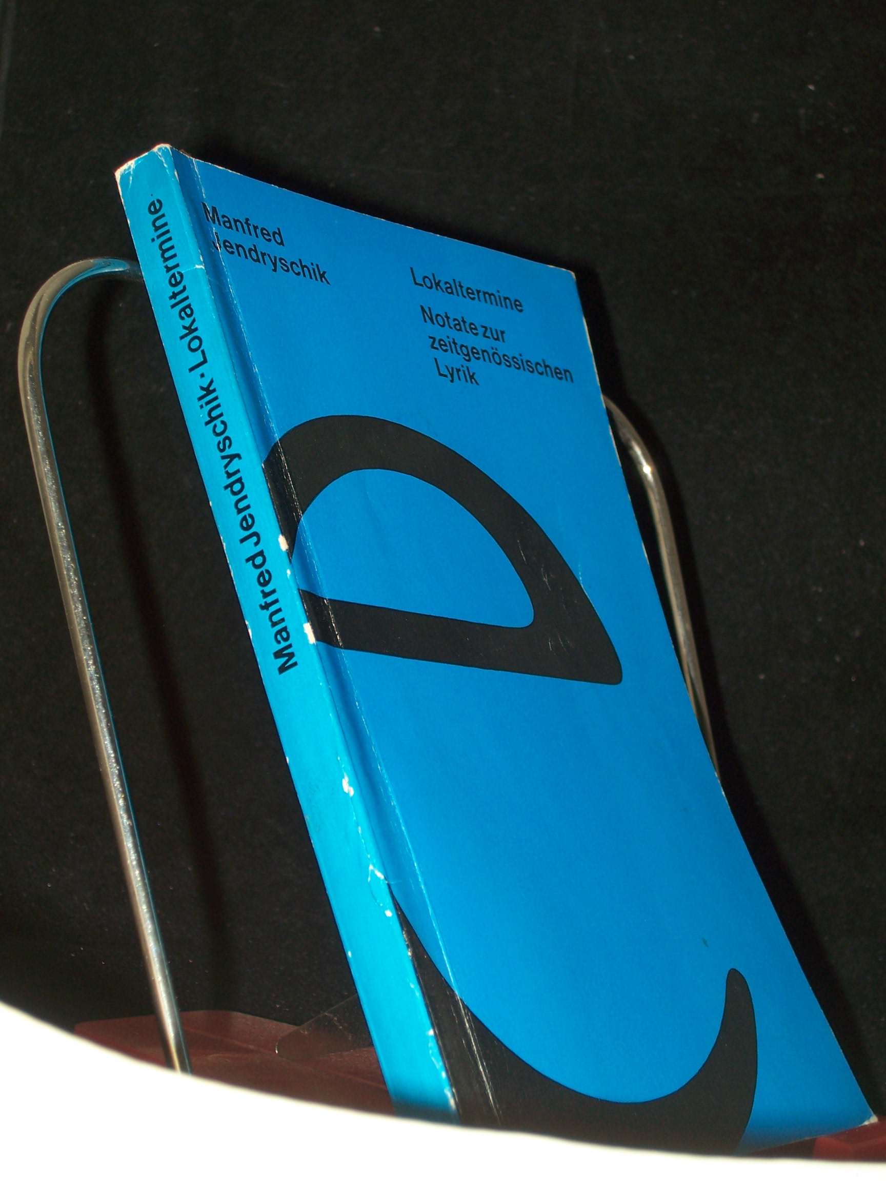 Artikelbild 1 des Artikels “Lokaltermine : Notate z. zeitgenöss. Lyrik / Manfred Jendryschik “