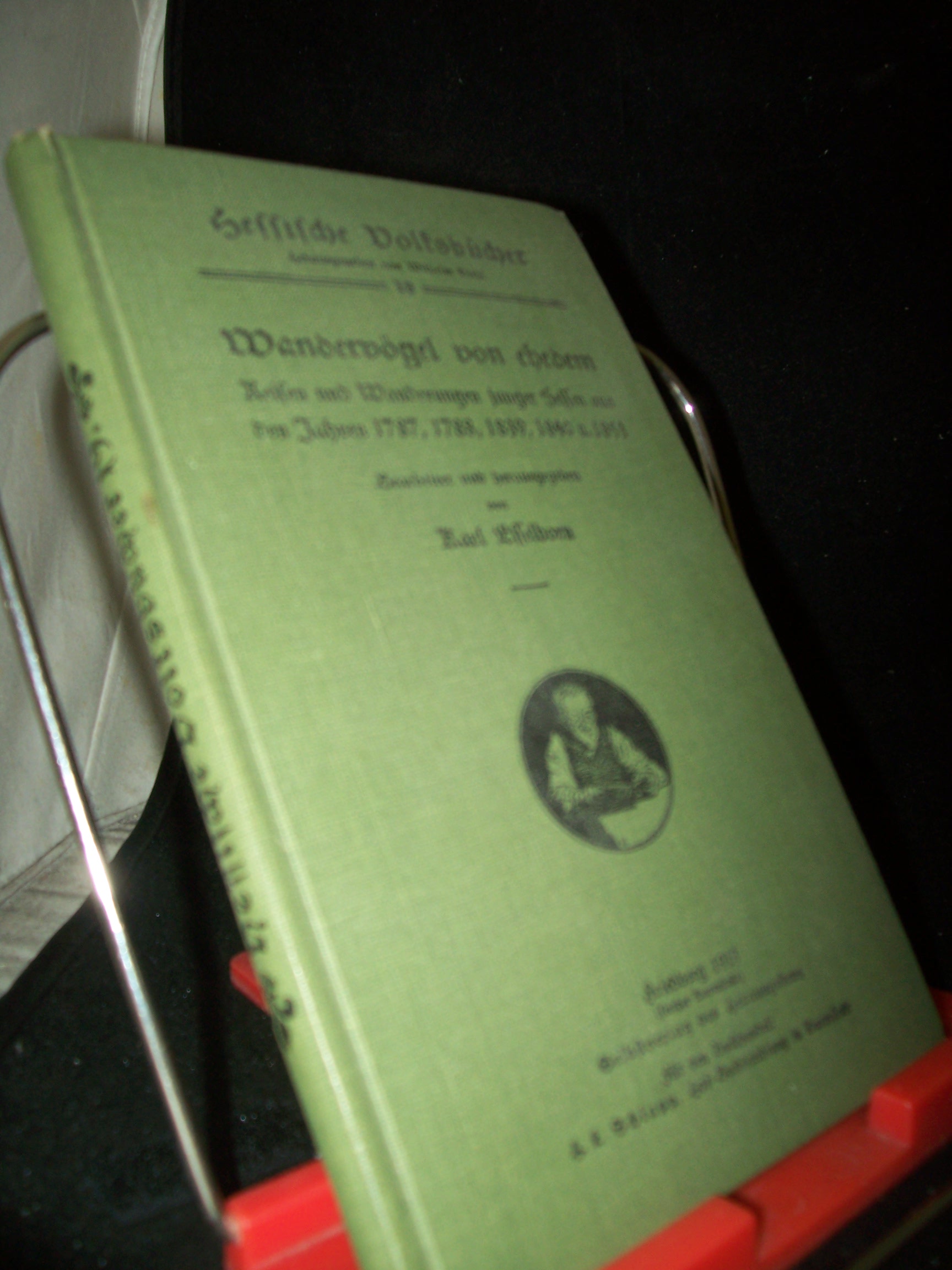 Artikelbild 1 des Artikels “Wandervögel von ehedem : Reisen u. Wanderungen junger Hessen aus d.
J. 1787, 1788, 1839, 1840 u. 1853 / bearb. u. hrsg. von Karl Esselborn “