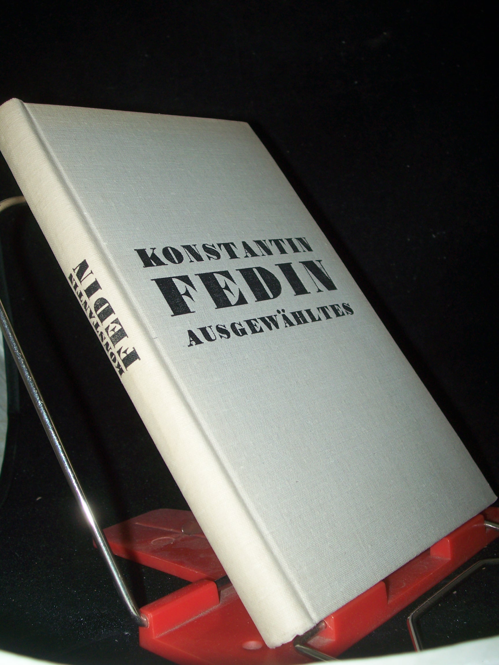 Artikelbild 1 des Artikels “Ausgewähltes / Konstantin Fedin. [Buchschmuck von J. Krasny] “