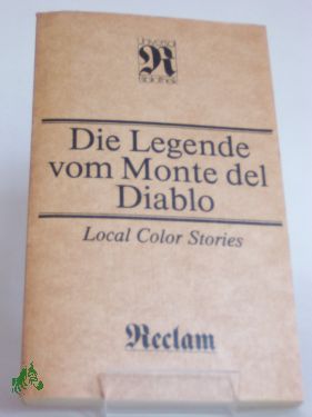 Artikelbild 1 des Artikels “Die Legende vom Monte del Diablo : local color stories / hrsg. von
Heinz Förster “