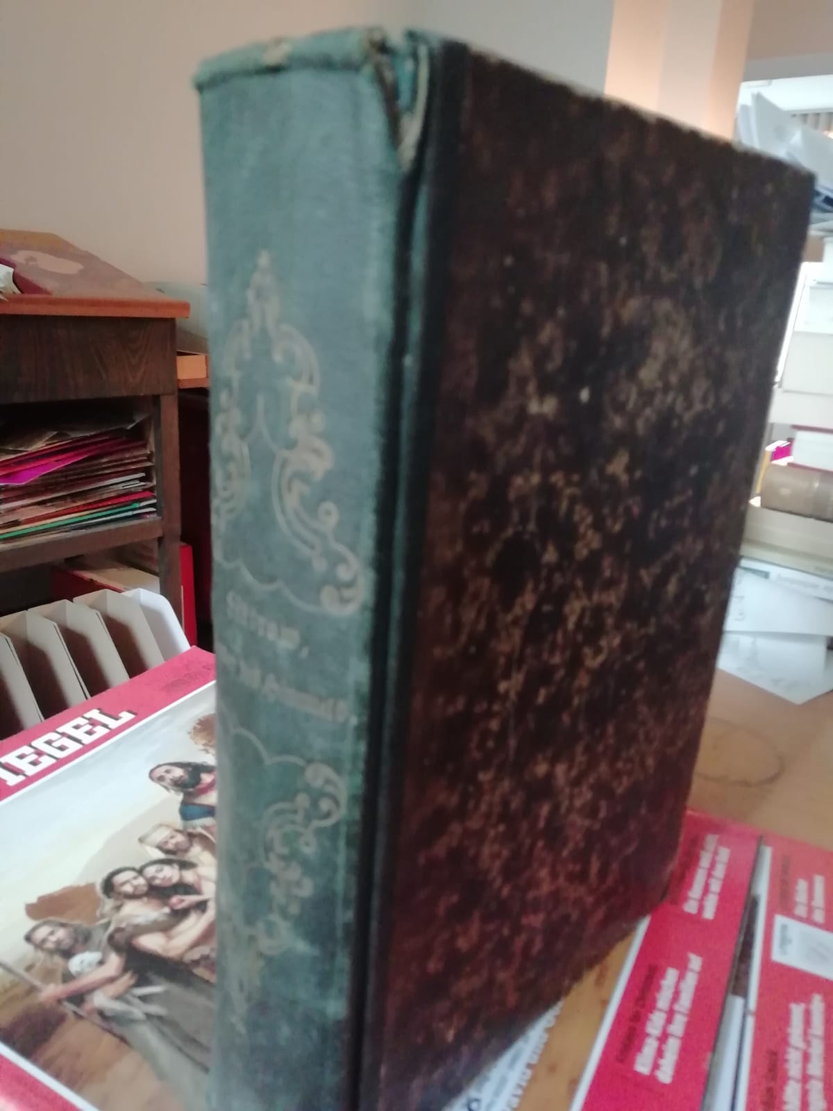 Artikelbild 1 des Artikels “Die Wunder des Himmels oder gemeinfaßliche Darstellung des Weltsystems. Vierte Auflage. Nach dem neuesten Zustande der Wissenschaft bearbeitet. Mit 131 in den Text gedruckten Holzschnitten und 7 Figurentafeln. “