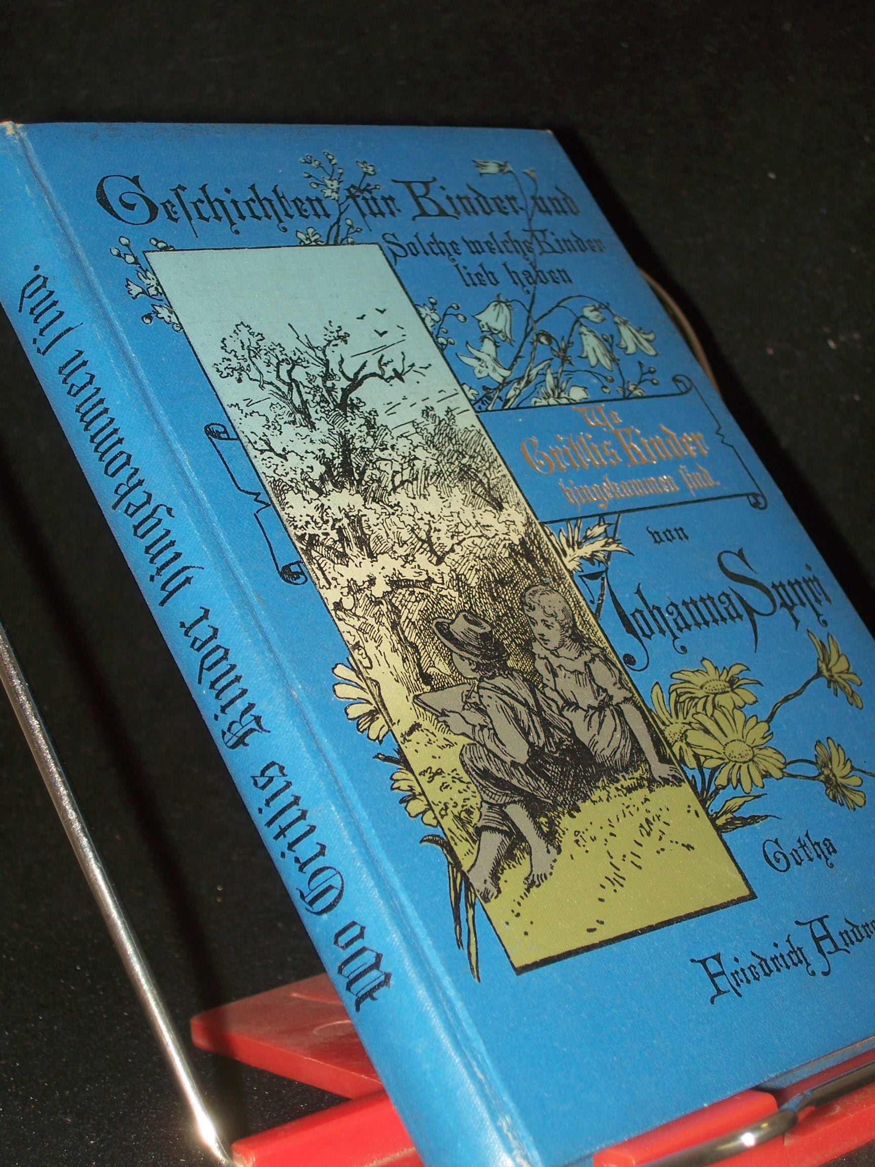 Artikelbild 1 des Artikels “Wo Gritlis Kinder hingekommen sind : eine Geschichte für Kinder u. auch für solche, welche die Kinder lieb haben / Johanna Spyri “