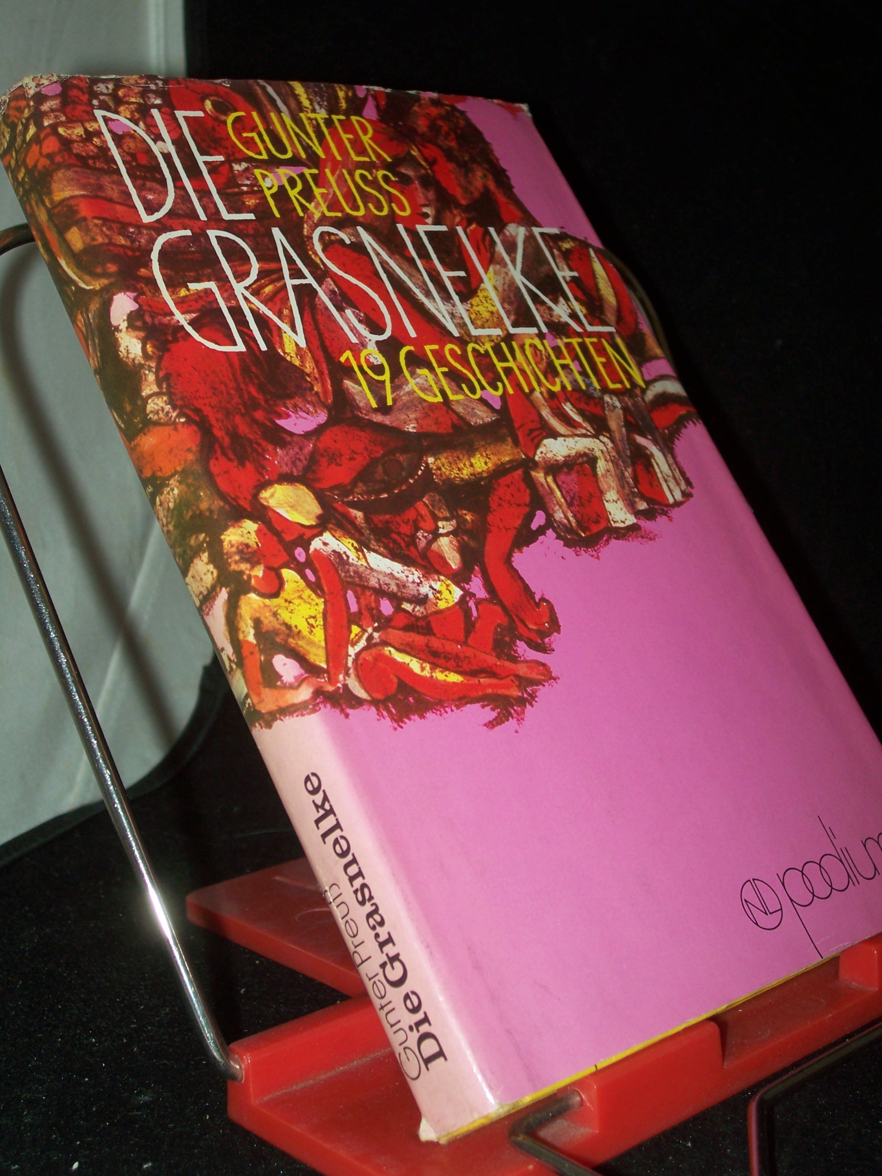 Artikelbild 1 des Artikels “Die Grasnelke : 19 Geschichten u. Erzählungen / Gunter Preuß.
[Holzschn. von Barbara Lechner] “