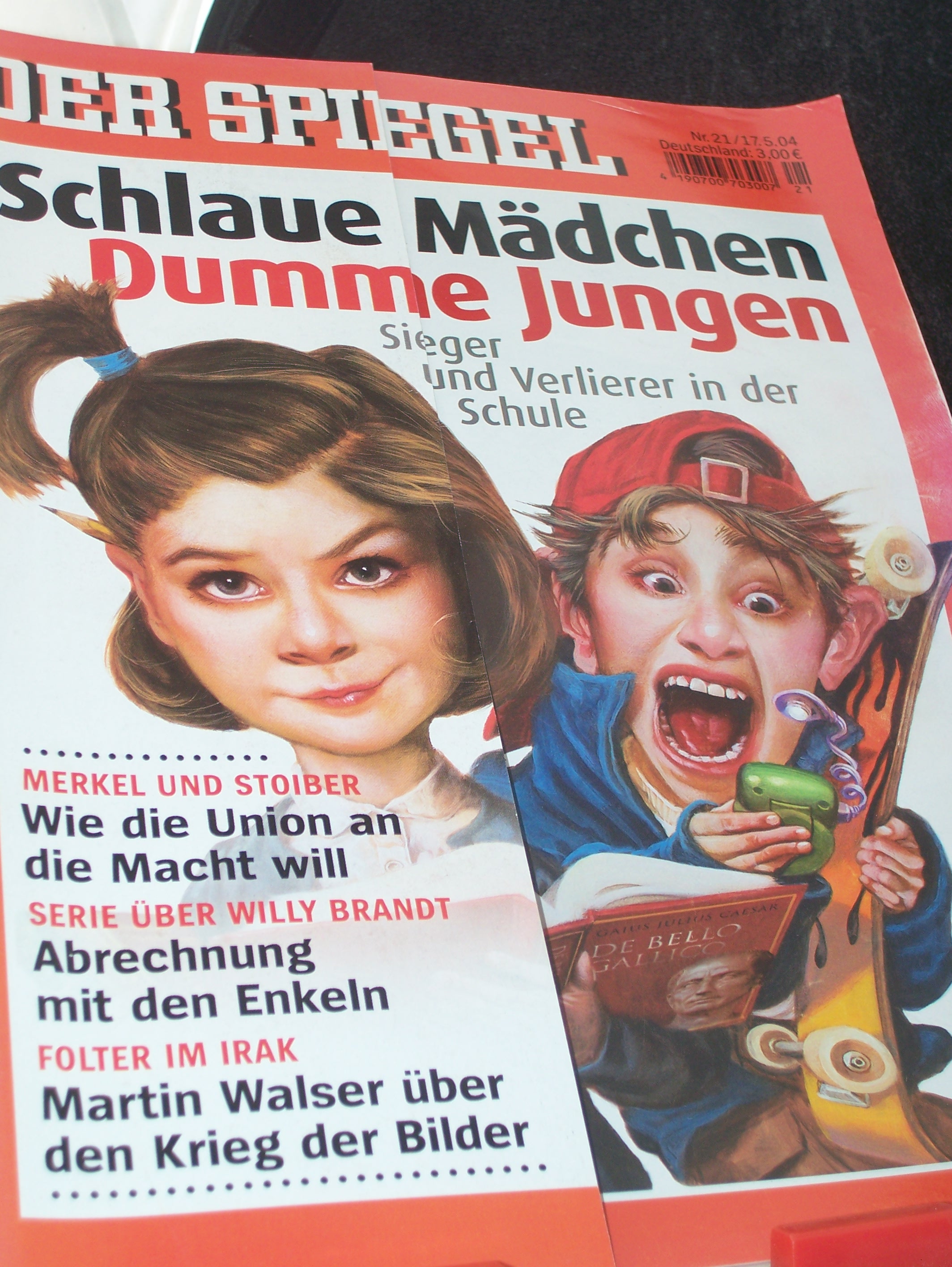 Artikelbild 1 des Artikels “21/2004, Schlau Mädchen, Dumme Jungen “