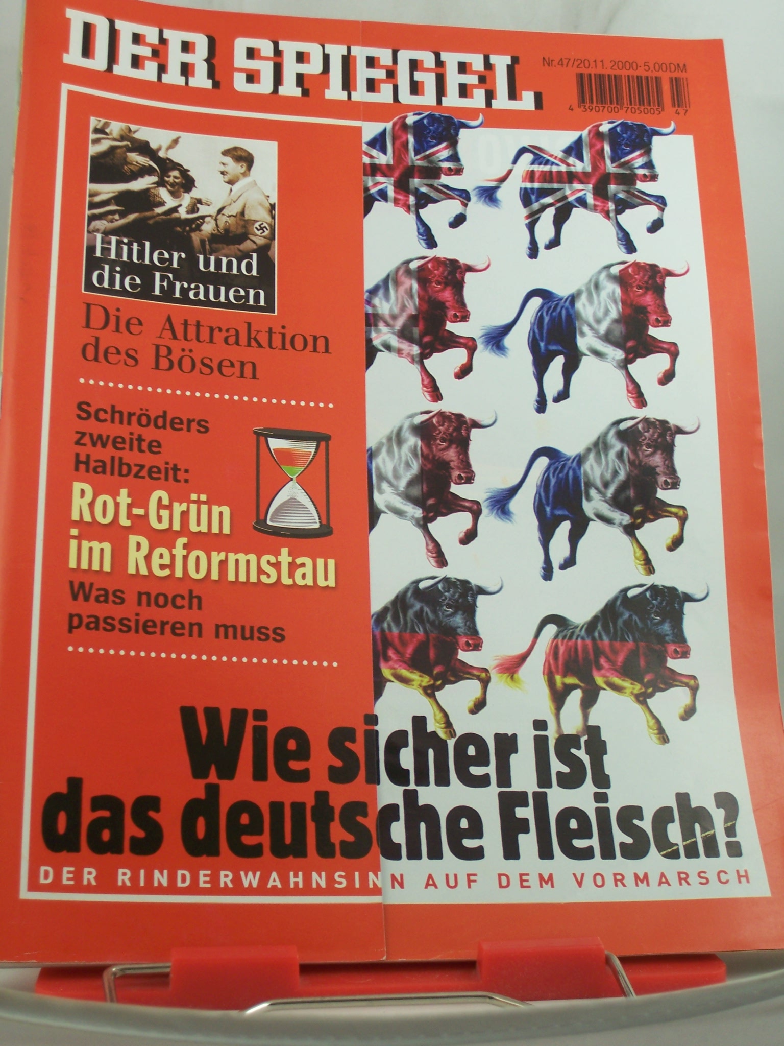 Artikelbild 1 des Artikels “47/2000, Wie sicher ist das deutsche Fleisch? “