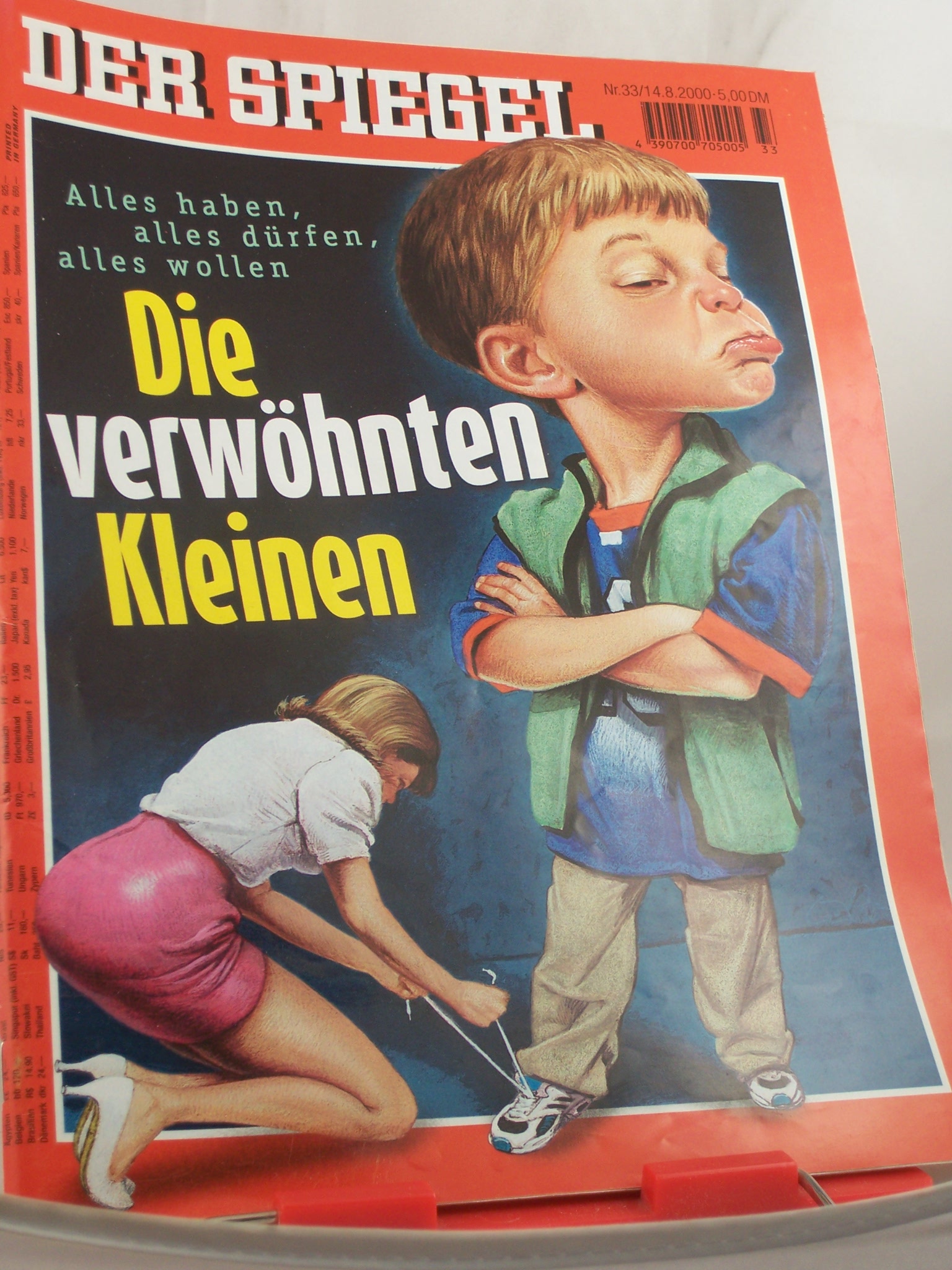Artikelbild 1 des Artikels “33/2000, Die verwöhnten Kleinen “
