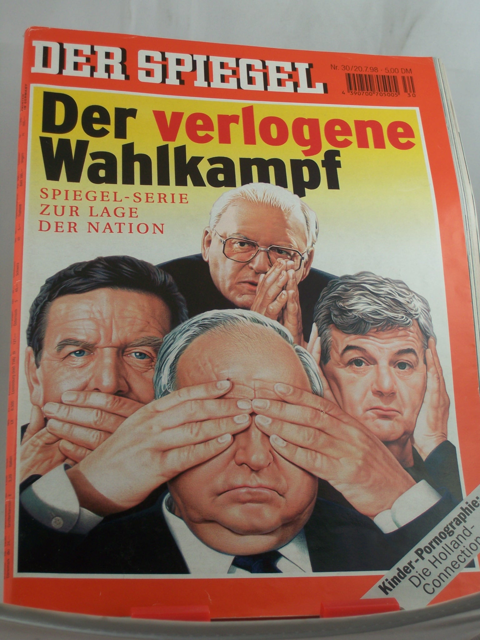 Artikelbild 1 des Artikels “30/1998, Der verlogene Wahlkampf “