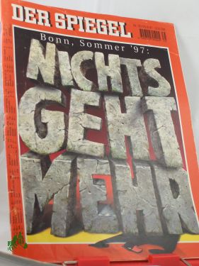 Artikelbild 1 des Artikels “35/1997, Nichts geht mehr “