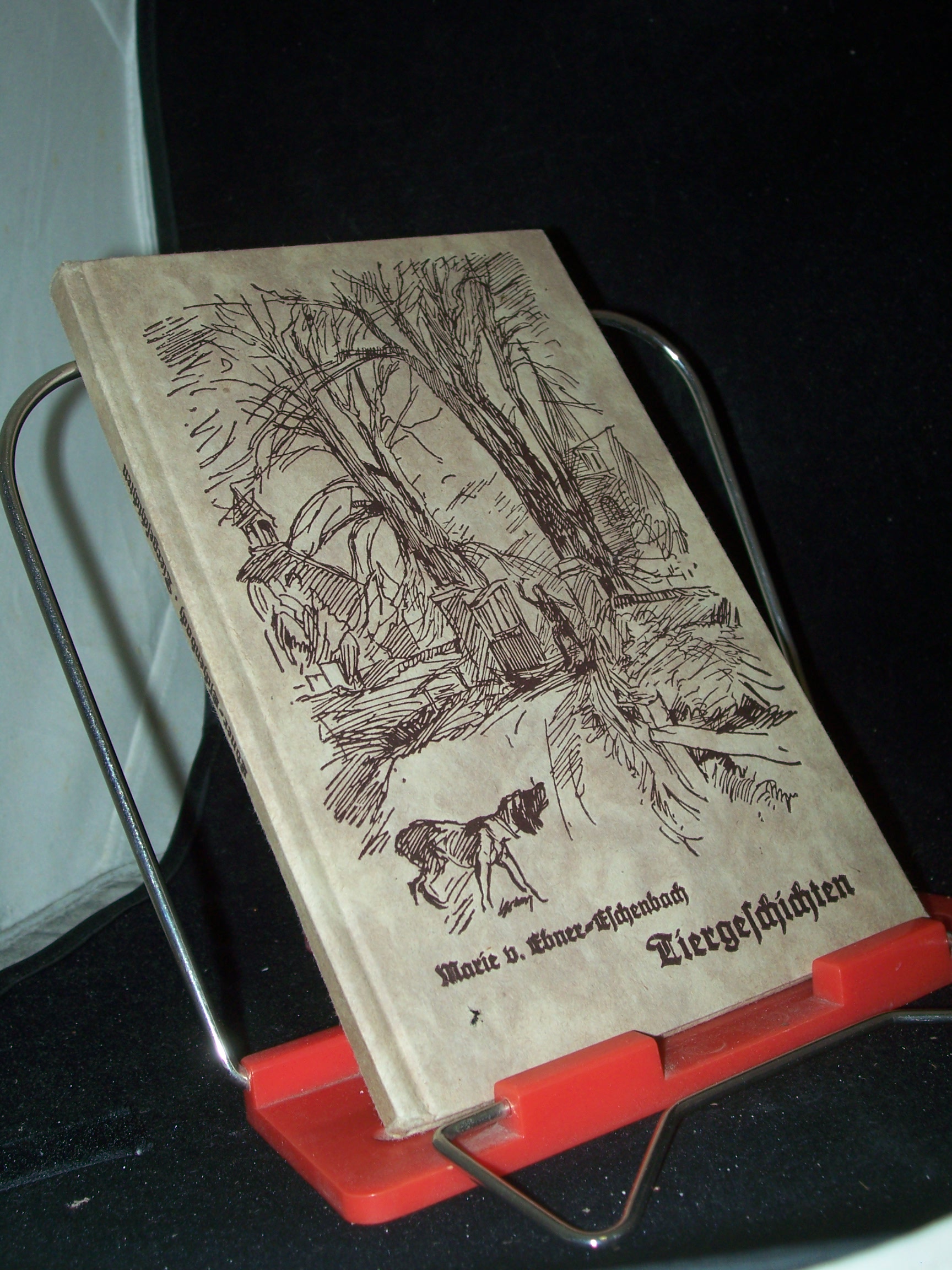 Artikelbild 1 des Artikels “Tiergeschichten / Marie von Ebner-Eschenbach. Zeichn. von Walter Münze “