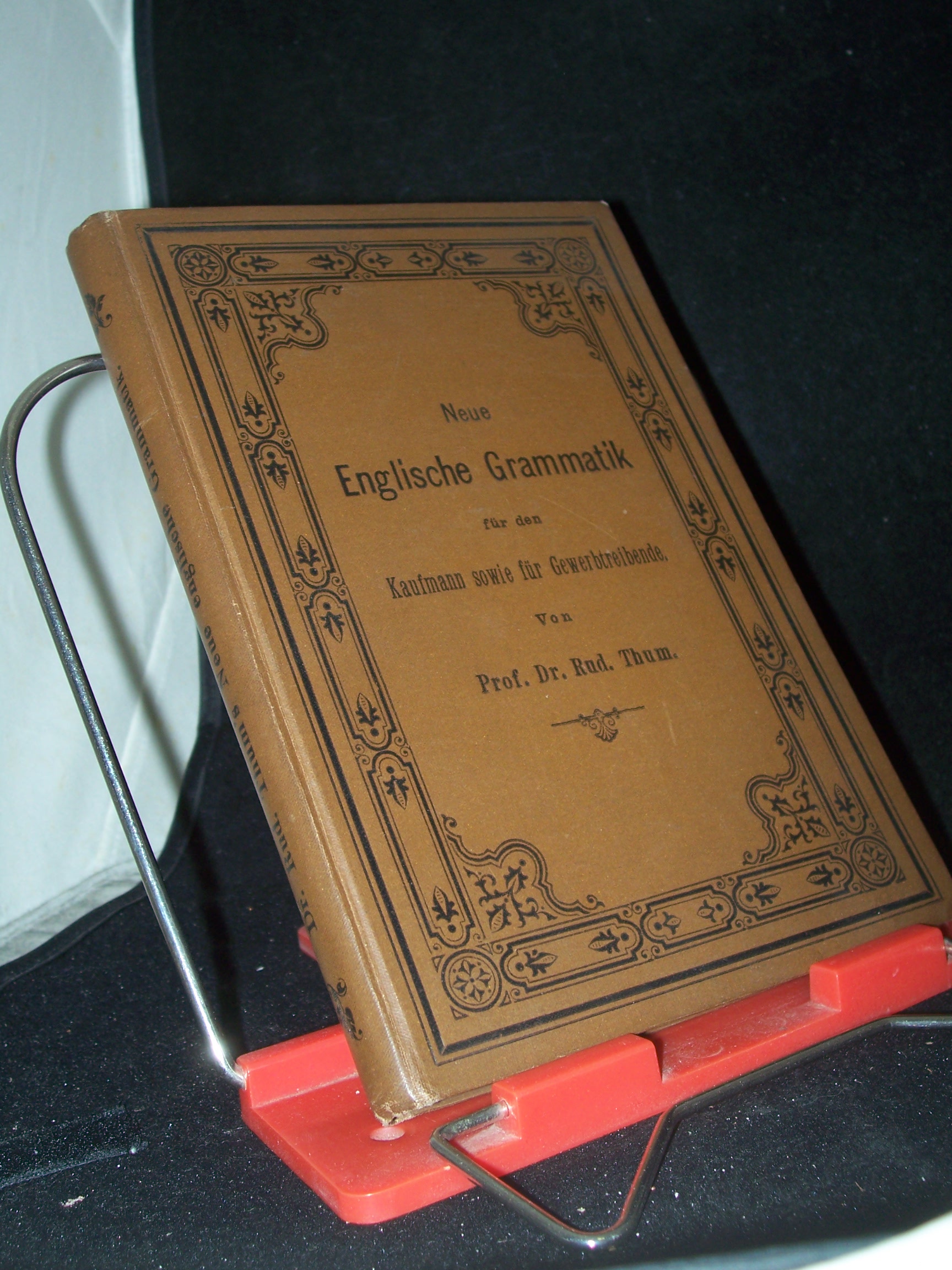 Artikelbild 1 des Artikels “Englische Grammatik. Neue Englische Grammatik für den Kaufmann sowie für Gewerbetreibende “