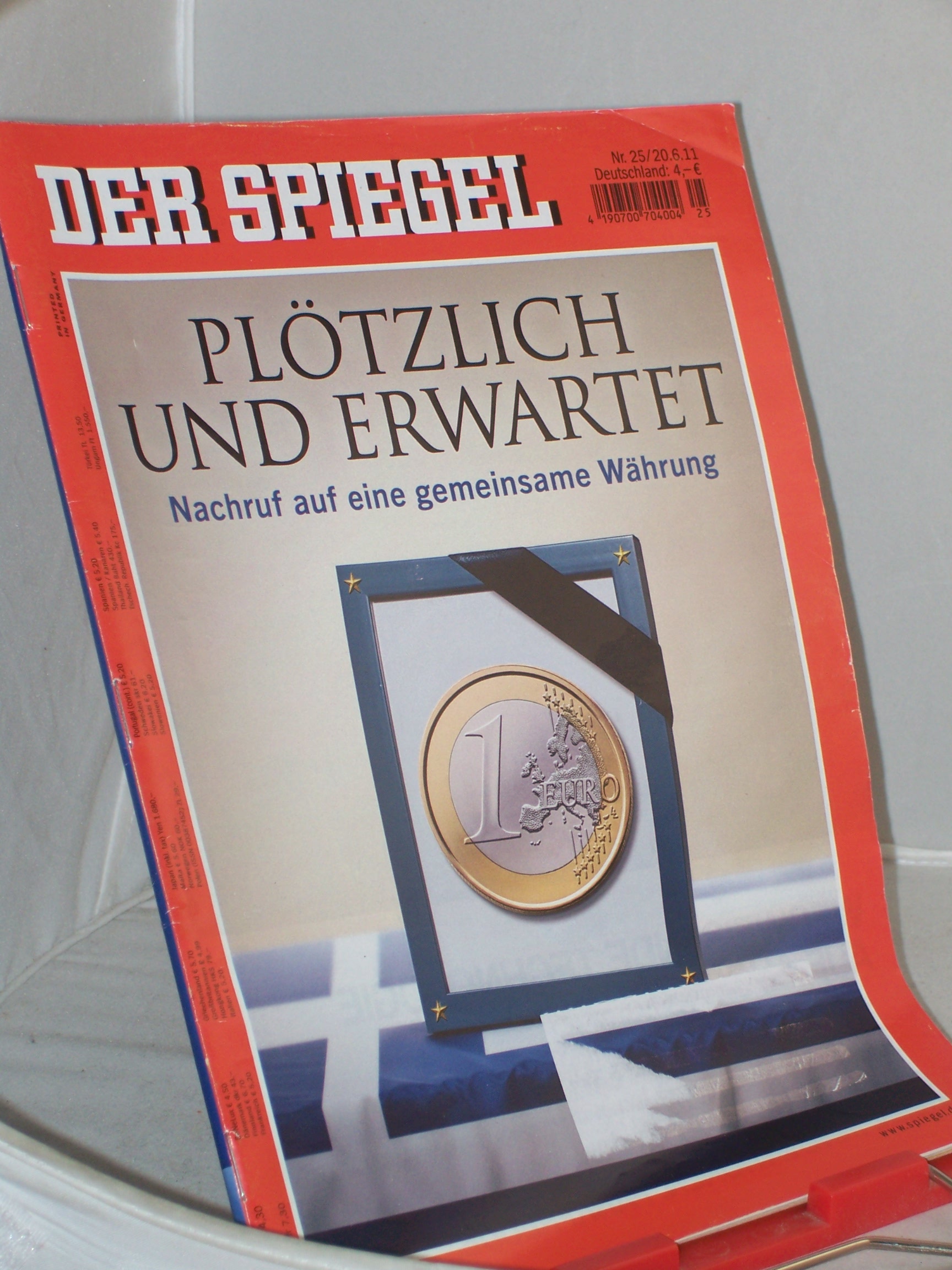 Artikelbild 1 des Artikels “25/2011, Plötzlich und unerwartet “