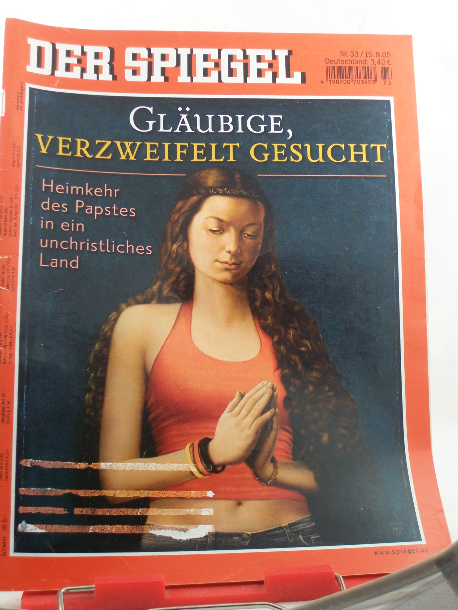 Artikelbild 1 des Artikels “33/2005, Gläubige, verzweifelt gesucht “