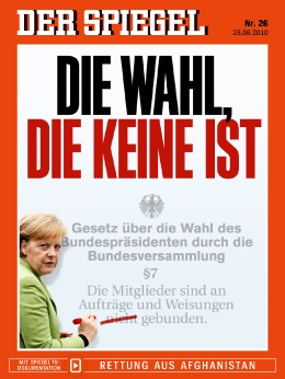 Artikelbild 1 des Artikels “26/2010 Die Wahl die keine ist “