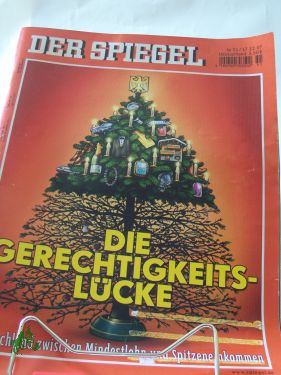 Artikelbild 1 des Artikels “51/2007 Die Gerechtigkeitslücke “