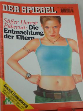 Artikelbild 1 des Artikels “DER SPIEGEL 22/2001, Die Entmachtung der Eltern, süßer Horror Pubertät “