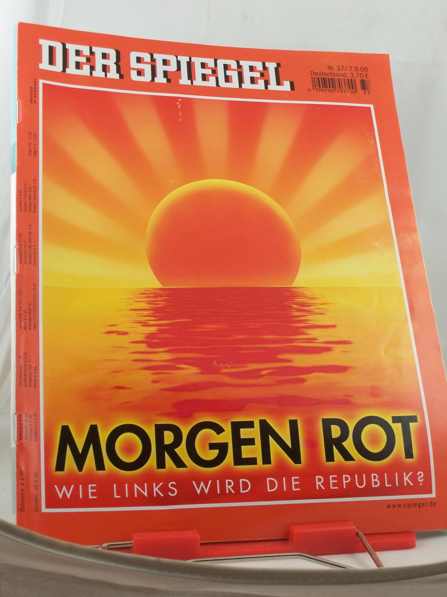 Artikelbild 1 des Artikels “37/2009, MORGEN ROT “