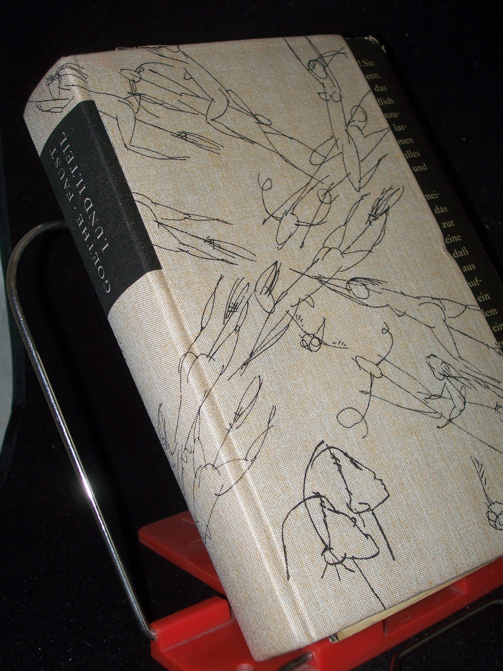 Artikelbild 1 des Artikels “Faust : der Tragödie 1. u. 2. Teil / Johann Wolfgang Goethe. [Mit e.
Einf. v. Jurij Bre?an u. e. Nachw. v. Henri Poschmann. Zeichngn v.
Bert Heller] “