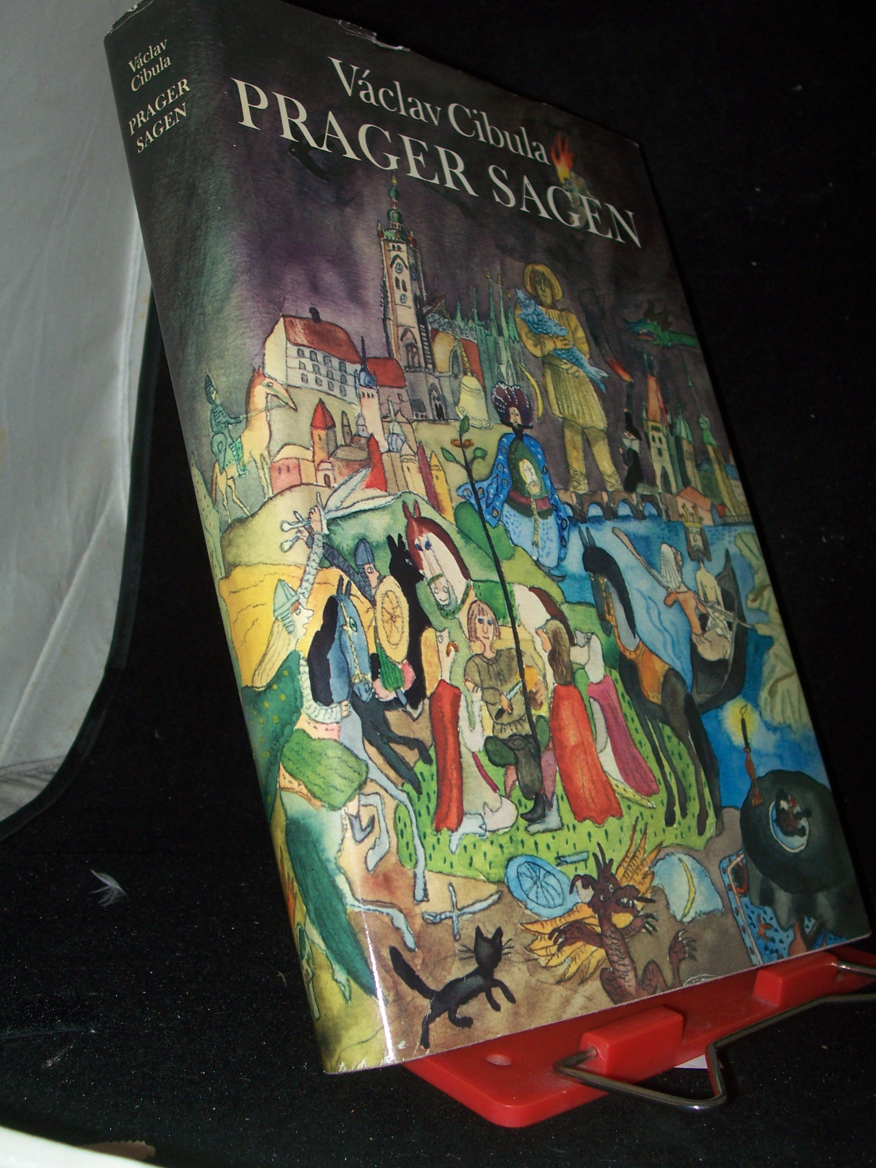 Artikelbild 1 des Artikels “Prager Sagen / Vaclav Cibula. Dt. von Gustav Just. Mit Ill. von
Gerhard Rappus “