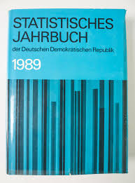Artikelbild 1 des Artikels “Statistisches Jahrbuch der Deutschen Demokratischen Republik 1989 “
