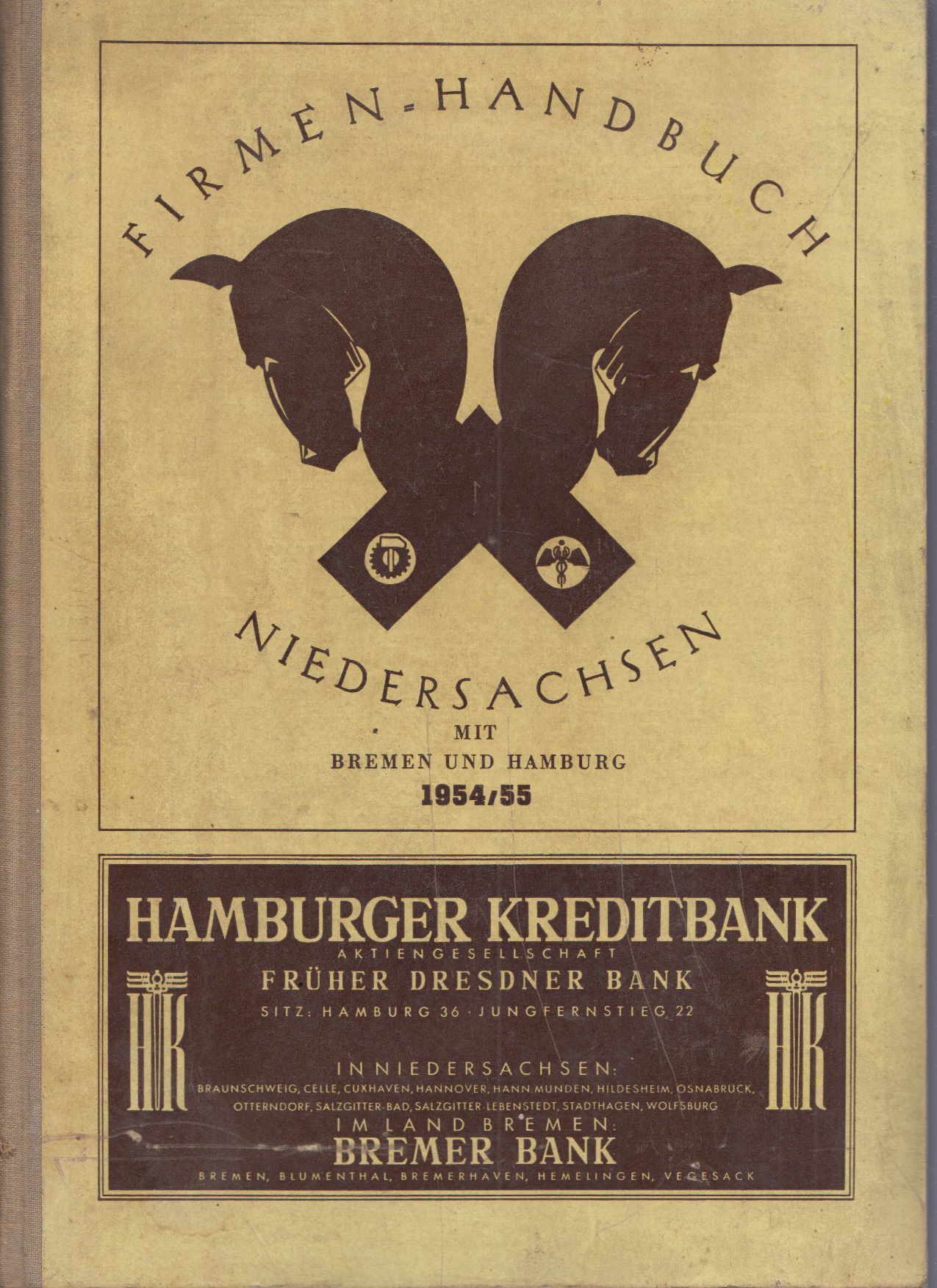 Artikelbild 1 des Artikels “Firmenhandbuch Niedersachsen mit Bremen und Hamburg. 22. Ausgabe. 1953/54 “