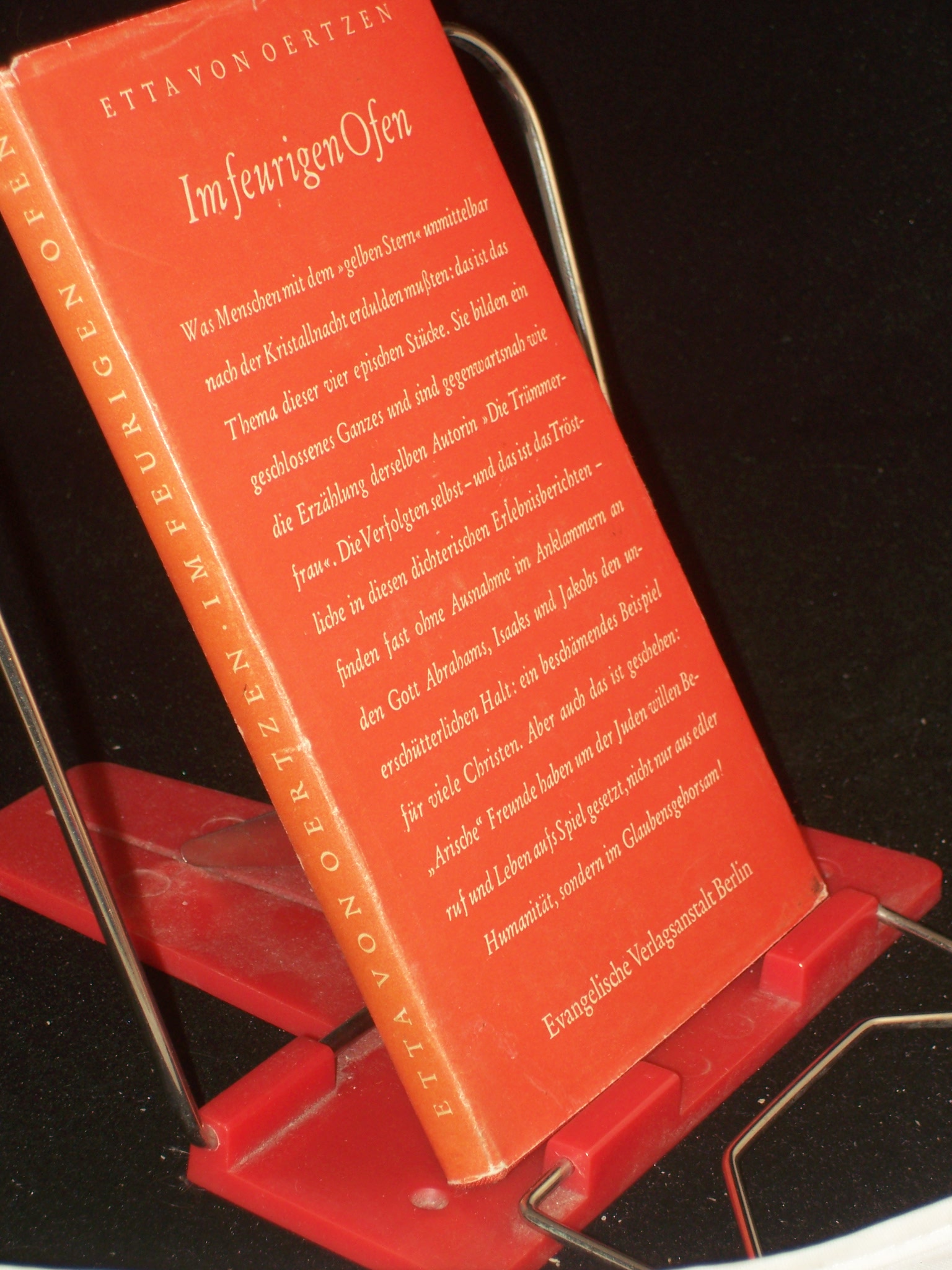 Artikelbild 1 des Artikels “Im feurigen Ofen / Etta von Oertzen “