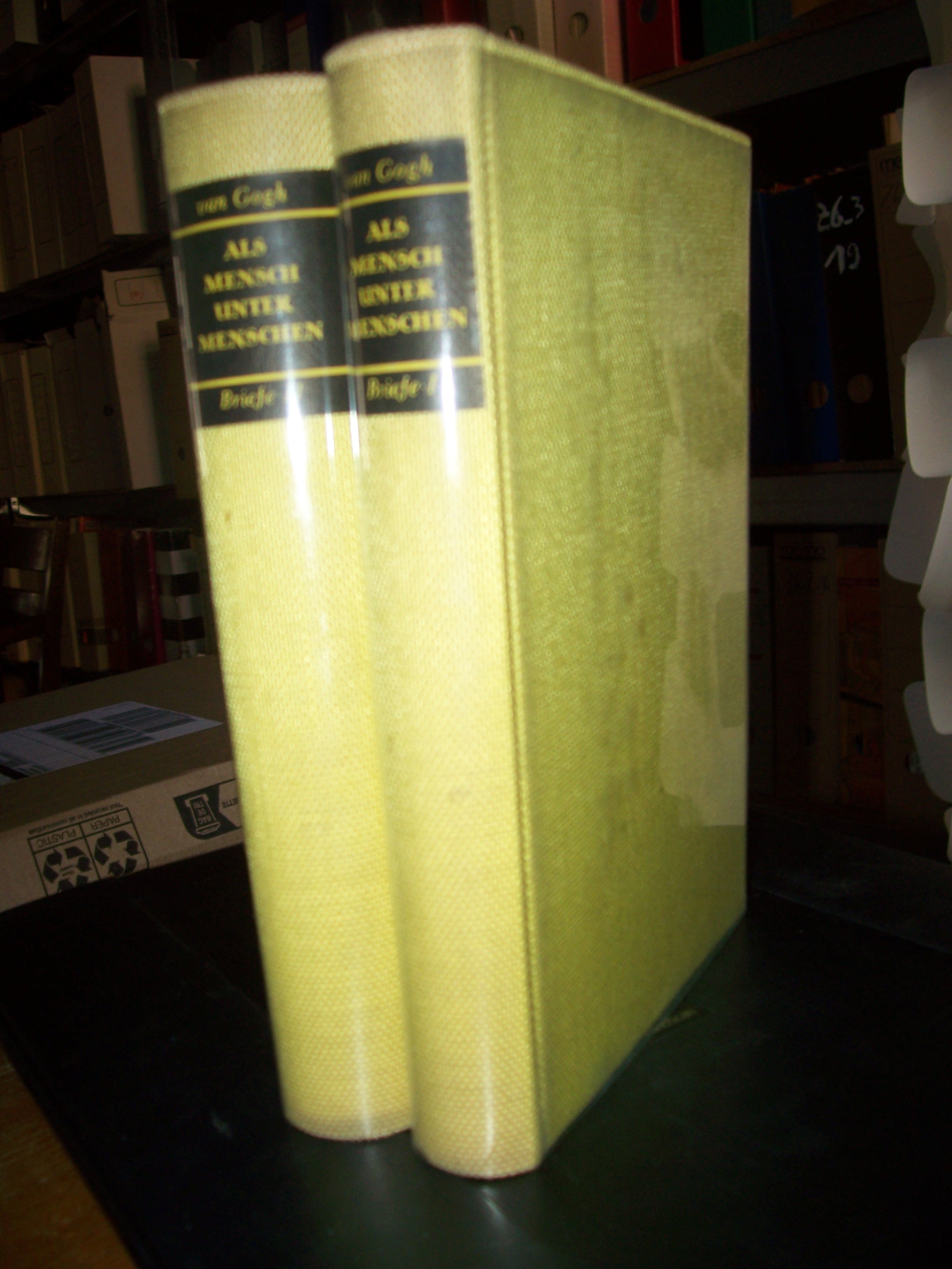 Artikelbild 1 des Artikels “Als Mensch unter Menschen : Vincent van Gogh in seinen Briefen an d. Bruder Theo / Vincent van Gogh. 2 Bände, Ausgew. u. erl. von Fritz Erpel. Aus d. Holländ., Franz. u. Engl. neu übertr. von Eva Schumann “