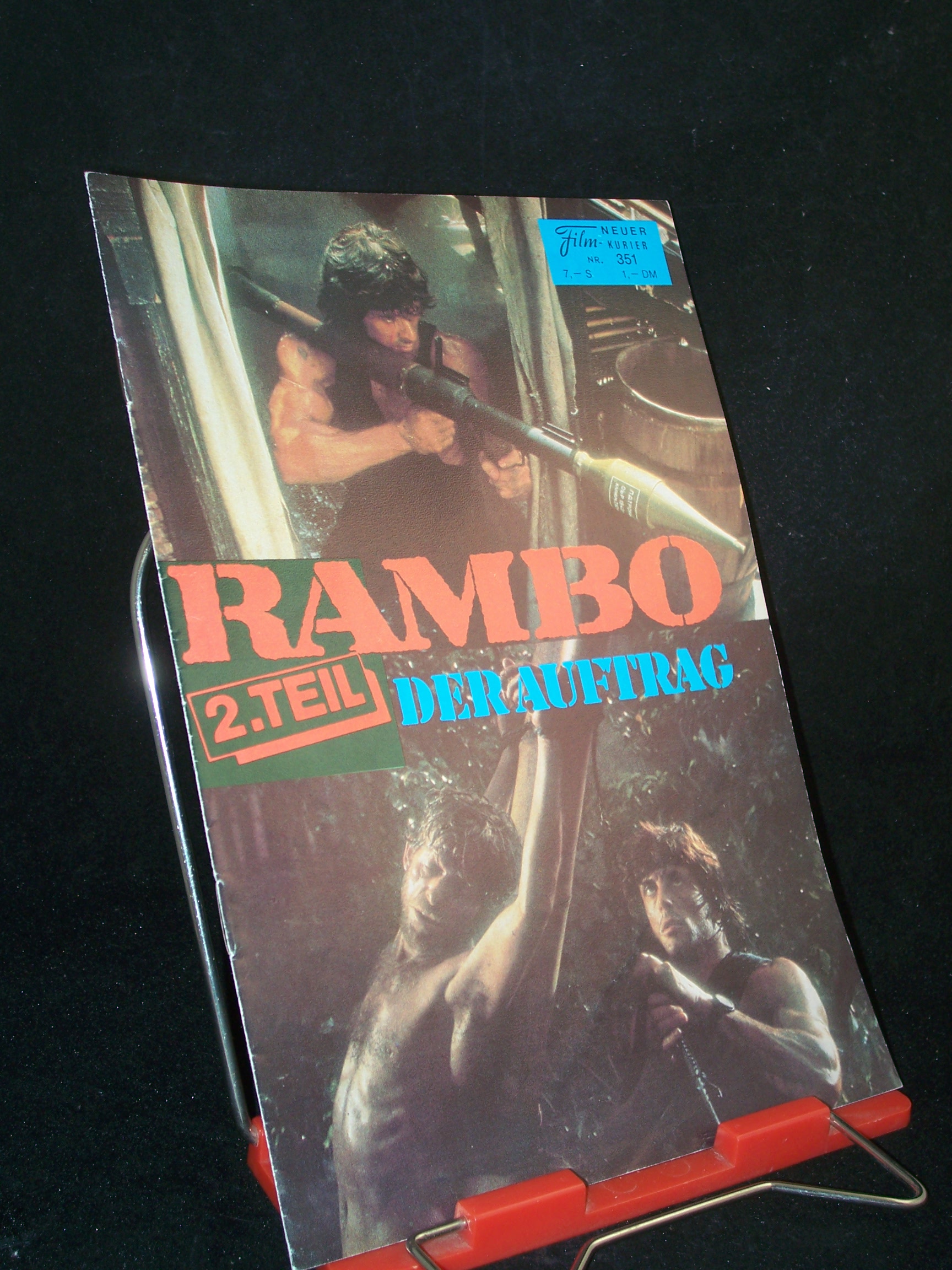Artikelbild 1 des Artikels “Nr. 351, August 1985, Rambo II - Der Auftrag “