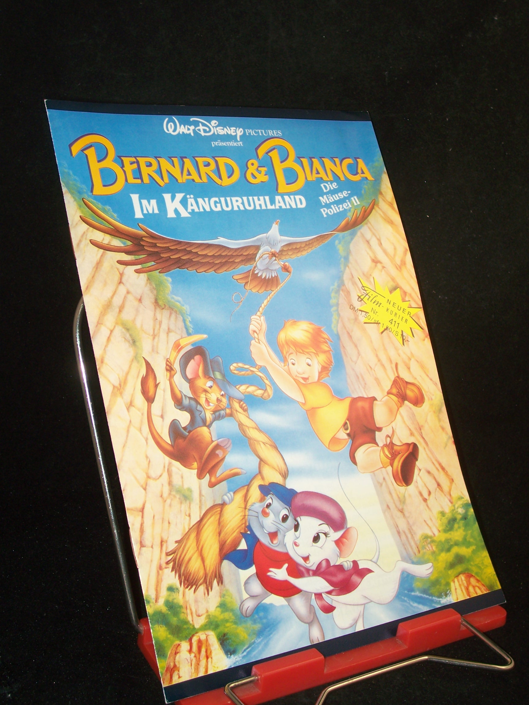 Artikelbild 1 des Artikels “Nr. 411, November Folge 1991, Bernard & Bianca im Känguruhland “