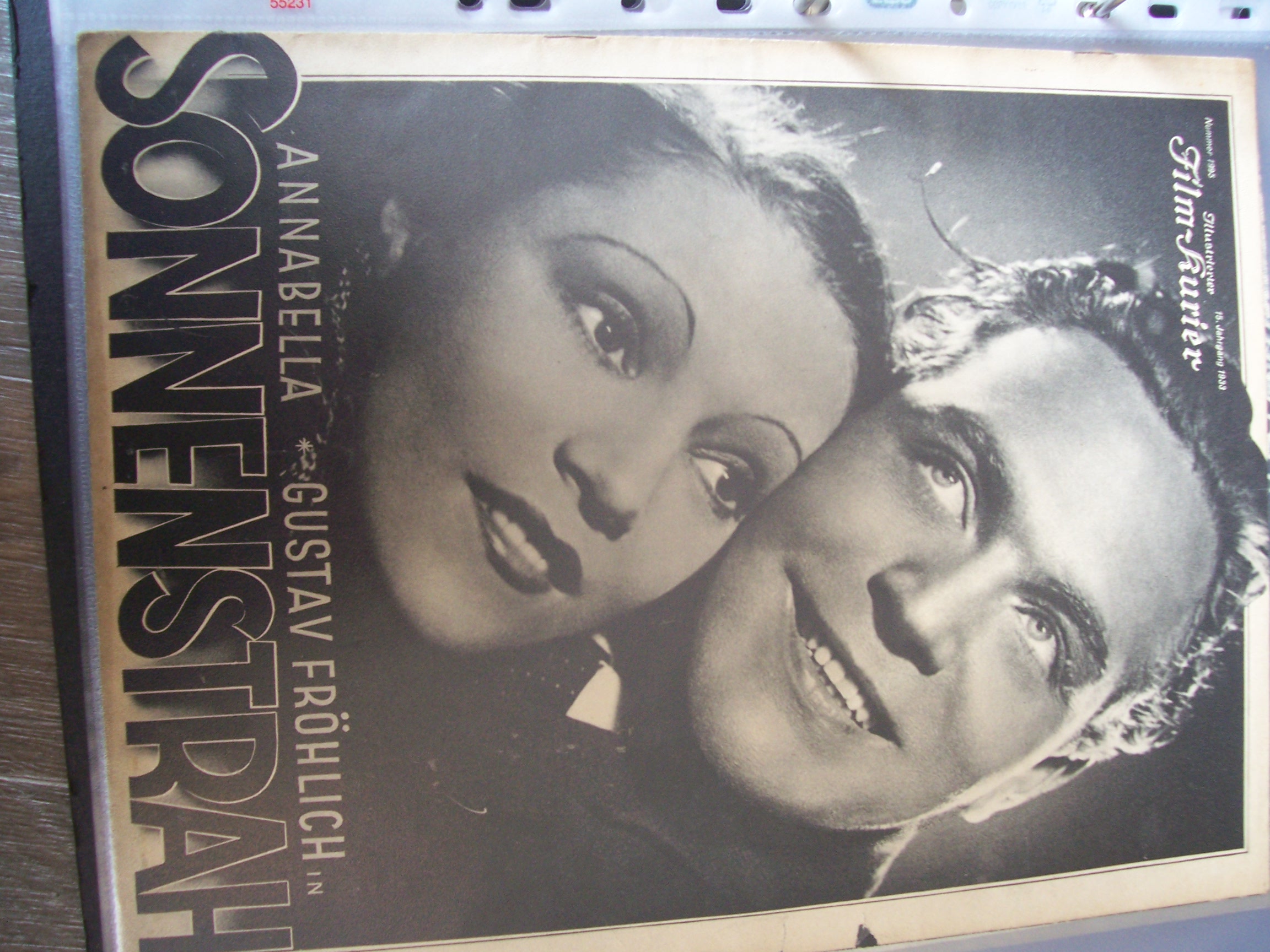 Artikelbild 1 des Artikels “Nummer 1995, 1933, Sonnenstrahl, mit Annabell und Gustav Fröhlich “