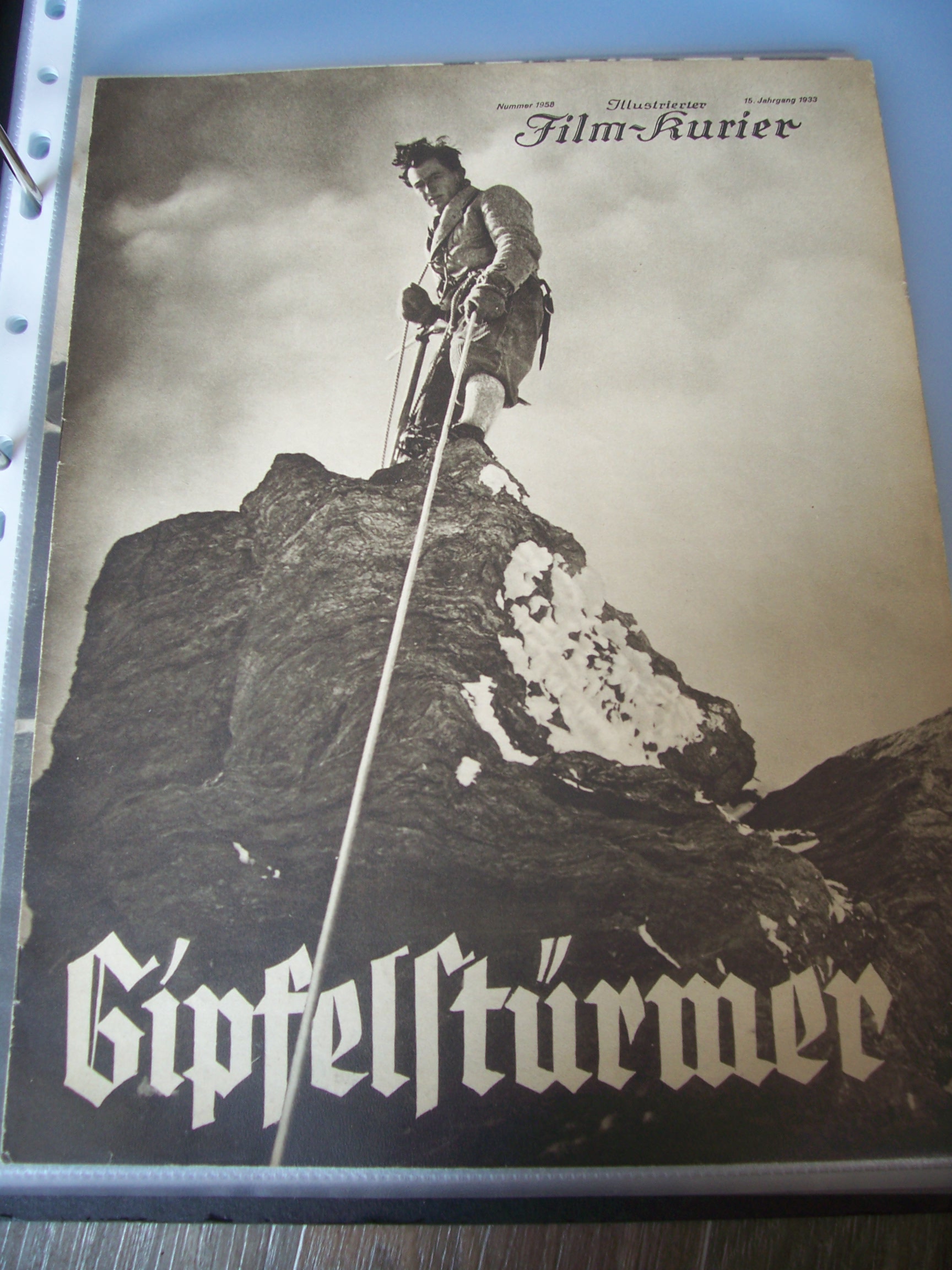 Artikelbild 1 des Artikels “Nummer 1958, 1933, Gipfelstürmer “