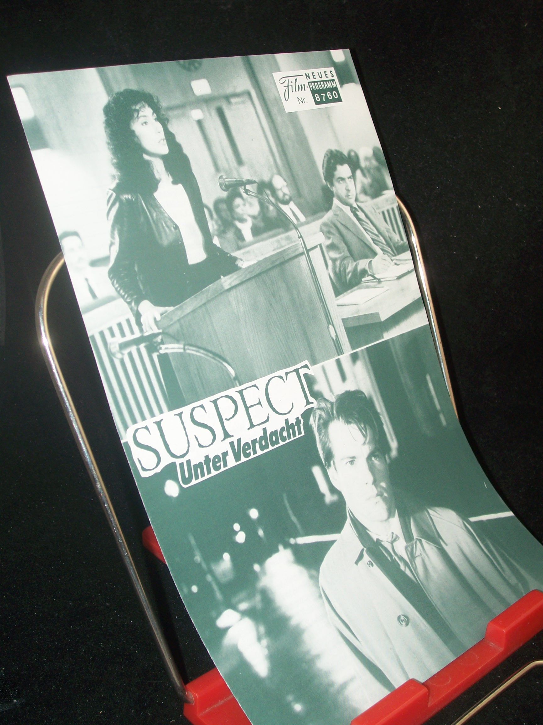 Artikelbild 1 des Artikels “Nr. 8760, Februar 1988, Suspect - Unter Verdacht “