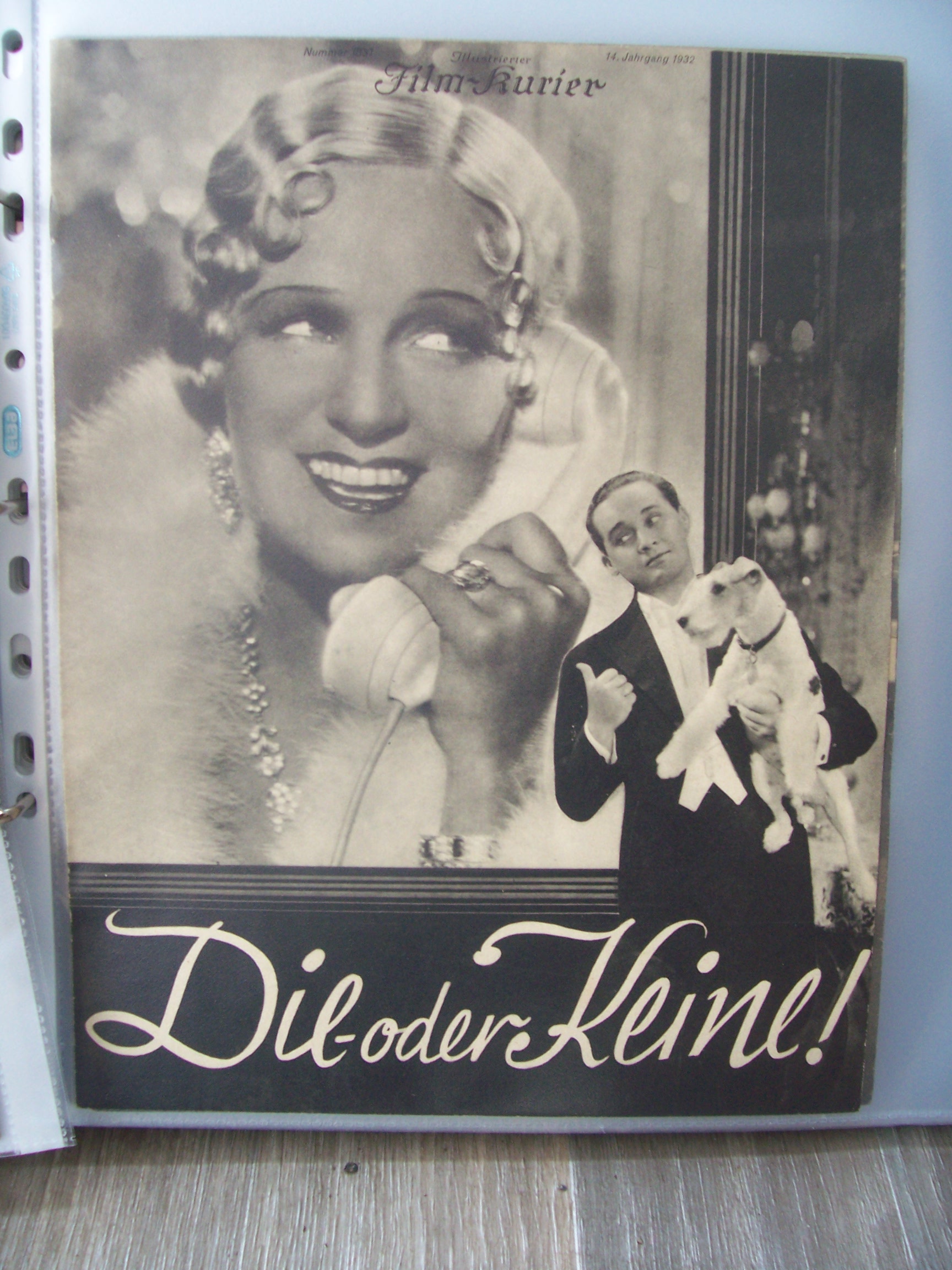 Artikelbild 1 des Artikels “Nummer 1837, 1932, Die oder Keine! “