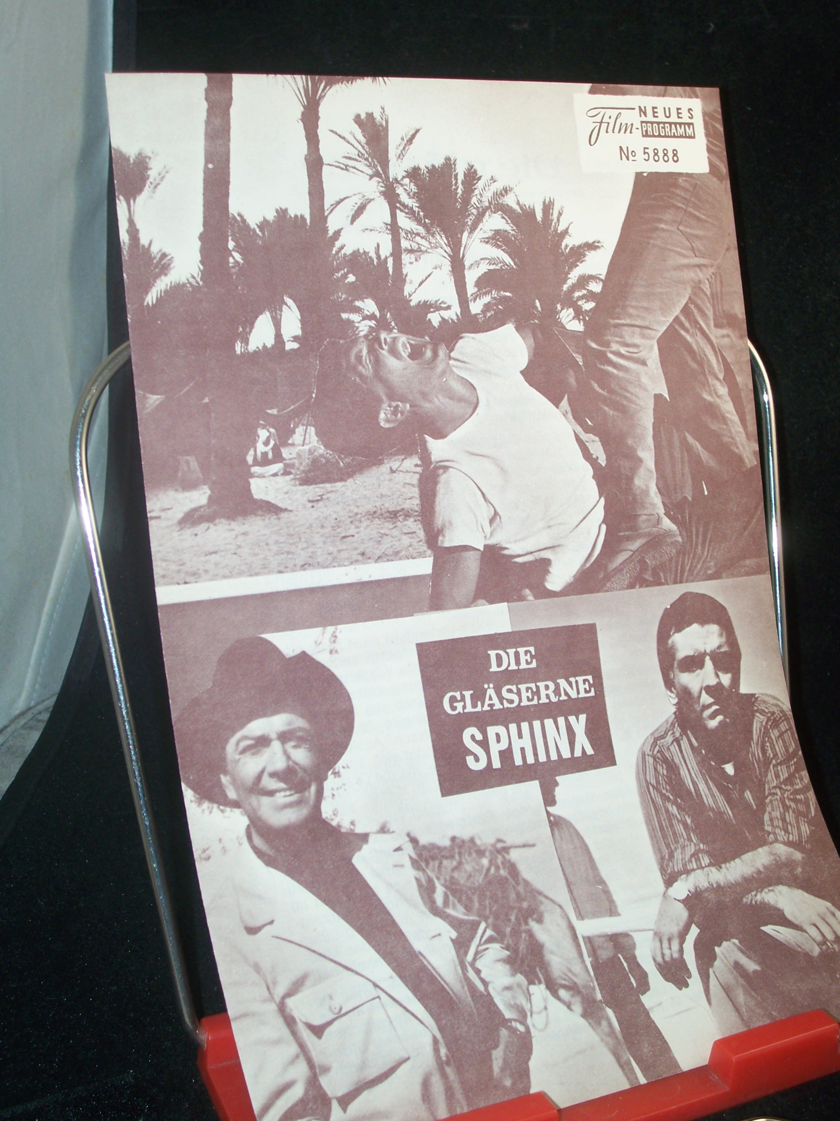 Artikelbild 1 des Artikels “Nr. 5888, März 1971, Die gläserne Sphinx “