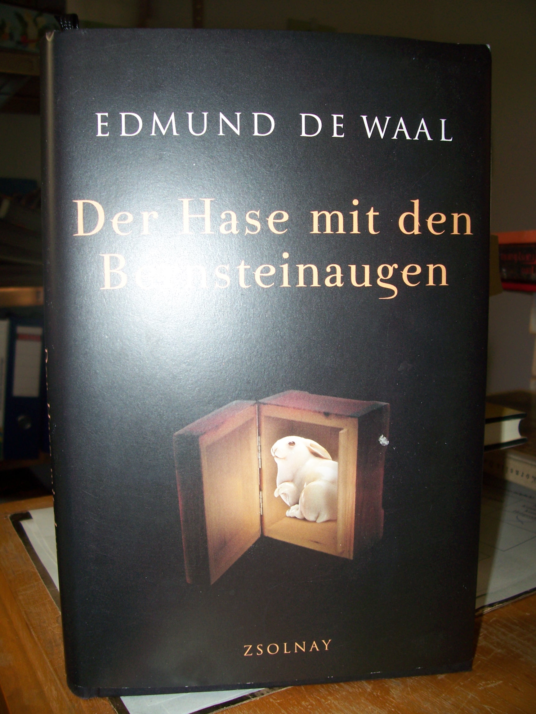 Artikelbild 1 des Artikels “Der Hase mit den Bernsteinaugen : das verborgene Erbe der Familie Ephrussi / Edmund de Waal. Aus dem Engl. von Brigitte Hilzensauer “