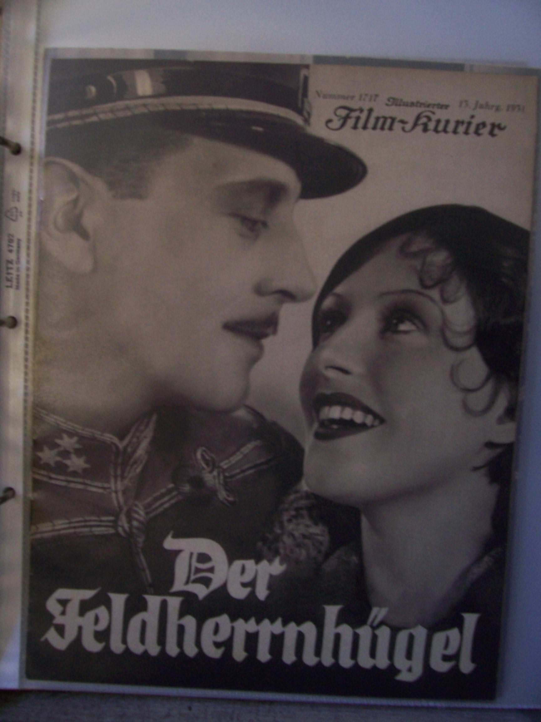 Artikelbild 1 des Artikels “No 1717, 1931, Der Feldherrnhügel “