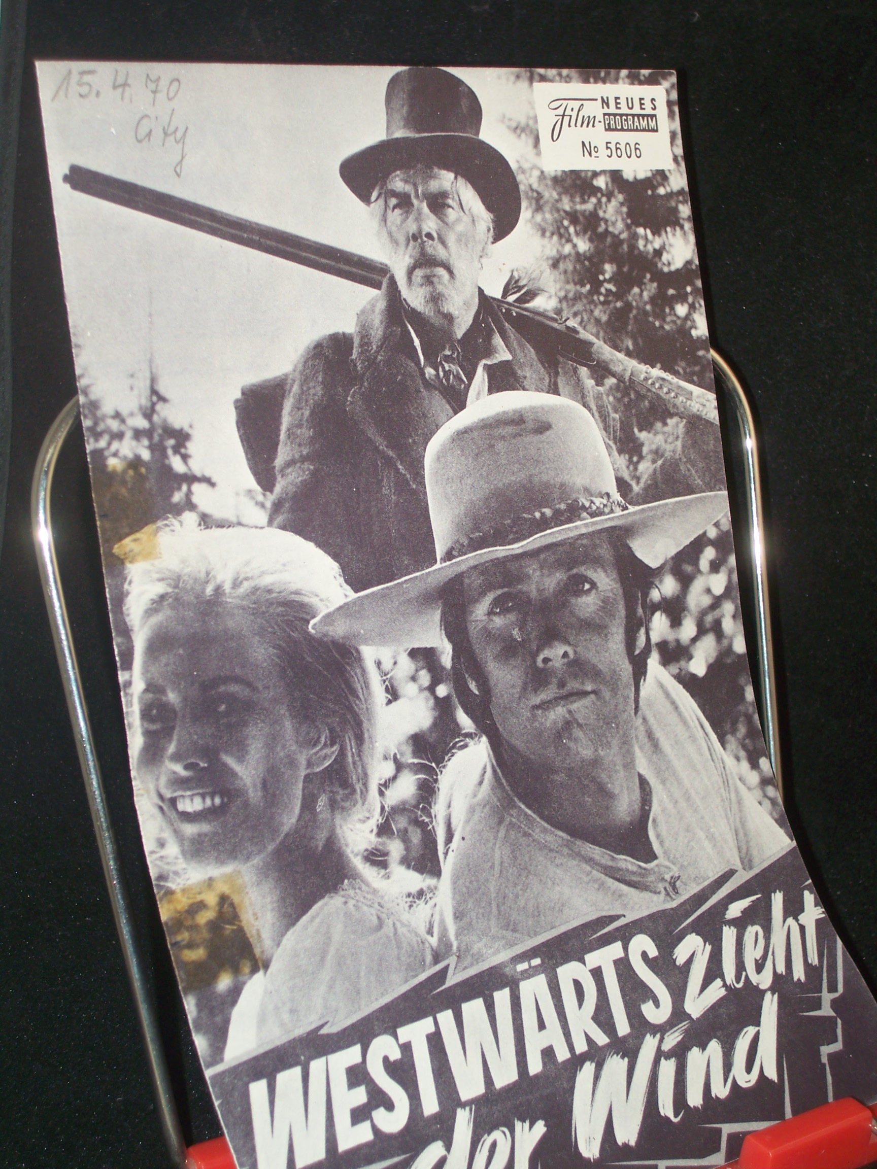 Artikelbild 1 des Artikels “Nr. 5606, Februar 1970, Westwärts zieht der Wind “