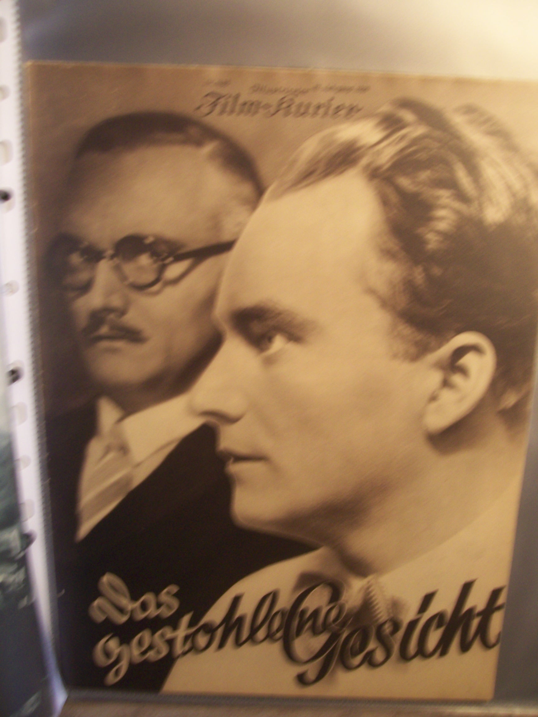 Artikelbild 1 des Artikels “No 1486, 1930, Das gestohlene Gesicht “