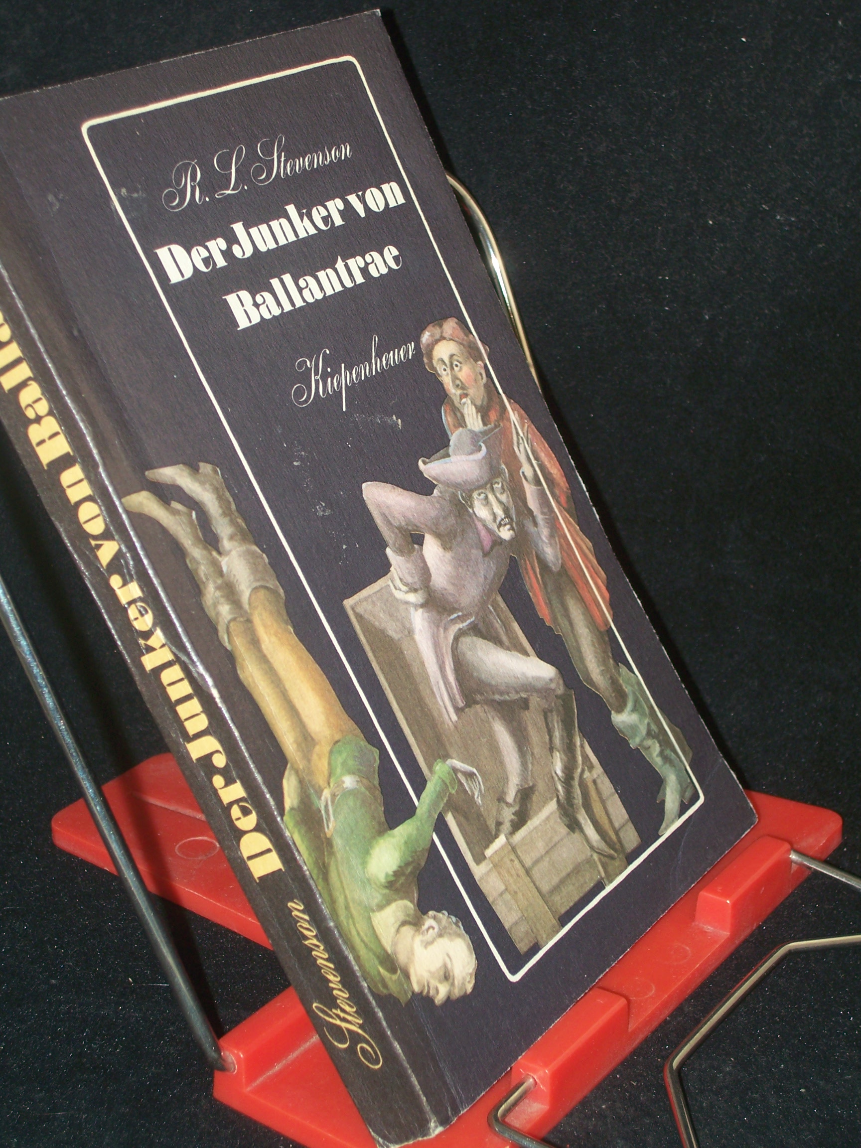 Artikelbild 1 des Artikels “Der Junker von Ballantrae : Roman / Robert Louis Stevenson. [Übertr.
von Arthur Nestmann u. Gotthold Dehnert. Nachw. von Karl-Heinz
Wirzberger] “
