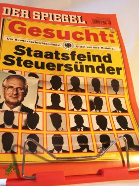 Artikelbild 1 des Artikels “Gesucht: Staatsfeind Steuersünder, Bundesnachrichtendienst bittet um Ihre Mithilfe. “