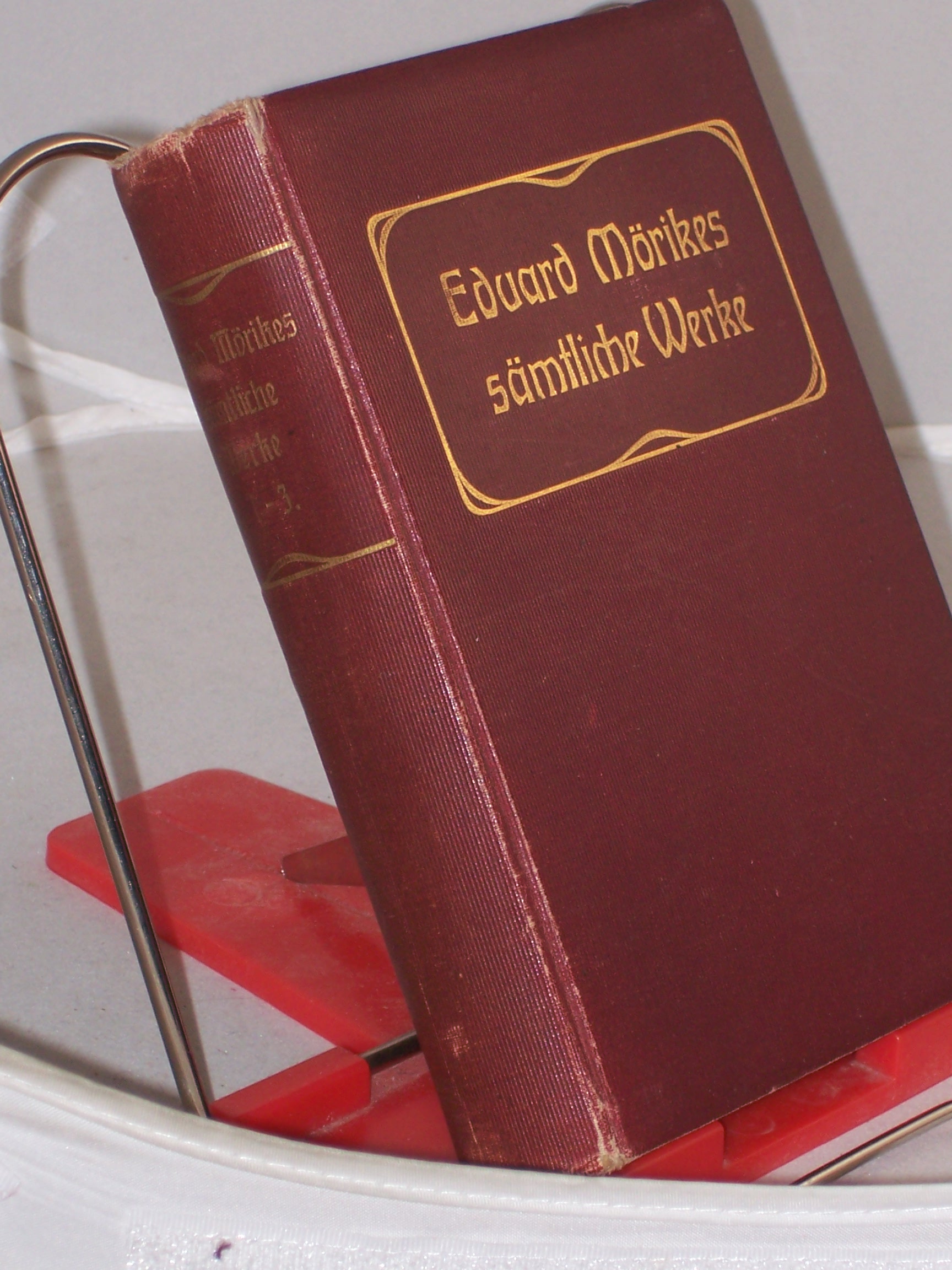 Artikelbild 2 des Artikels “Sämtliche Werke in 6 Teilen / Eduard Mörike. Hrsg. von Rudolf Krauß “